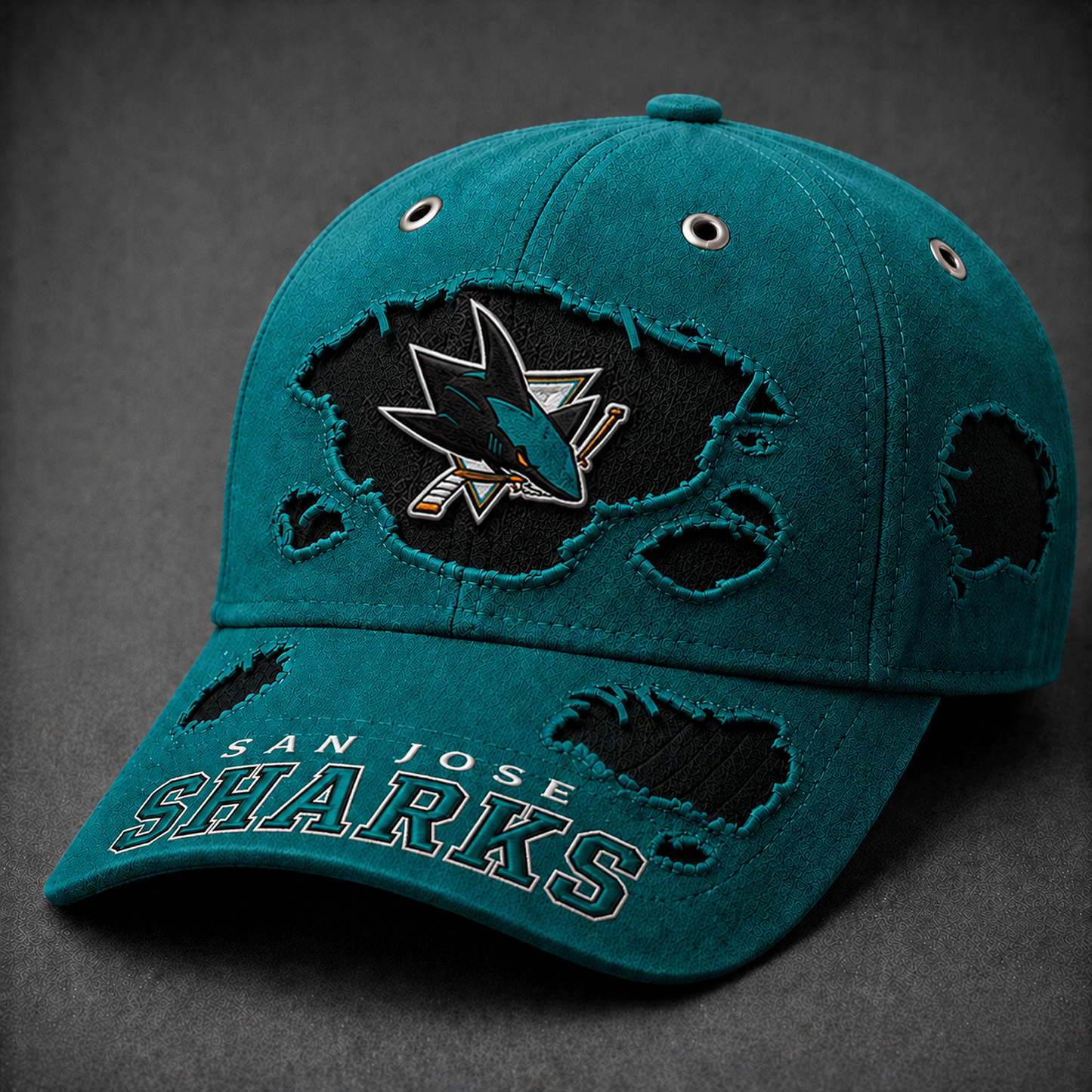 Premium NHL x SJS Scratch Pattern Cap DATND TANTD 260526