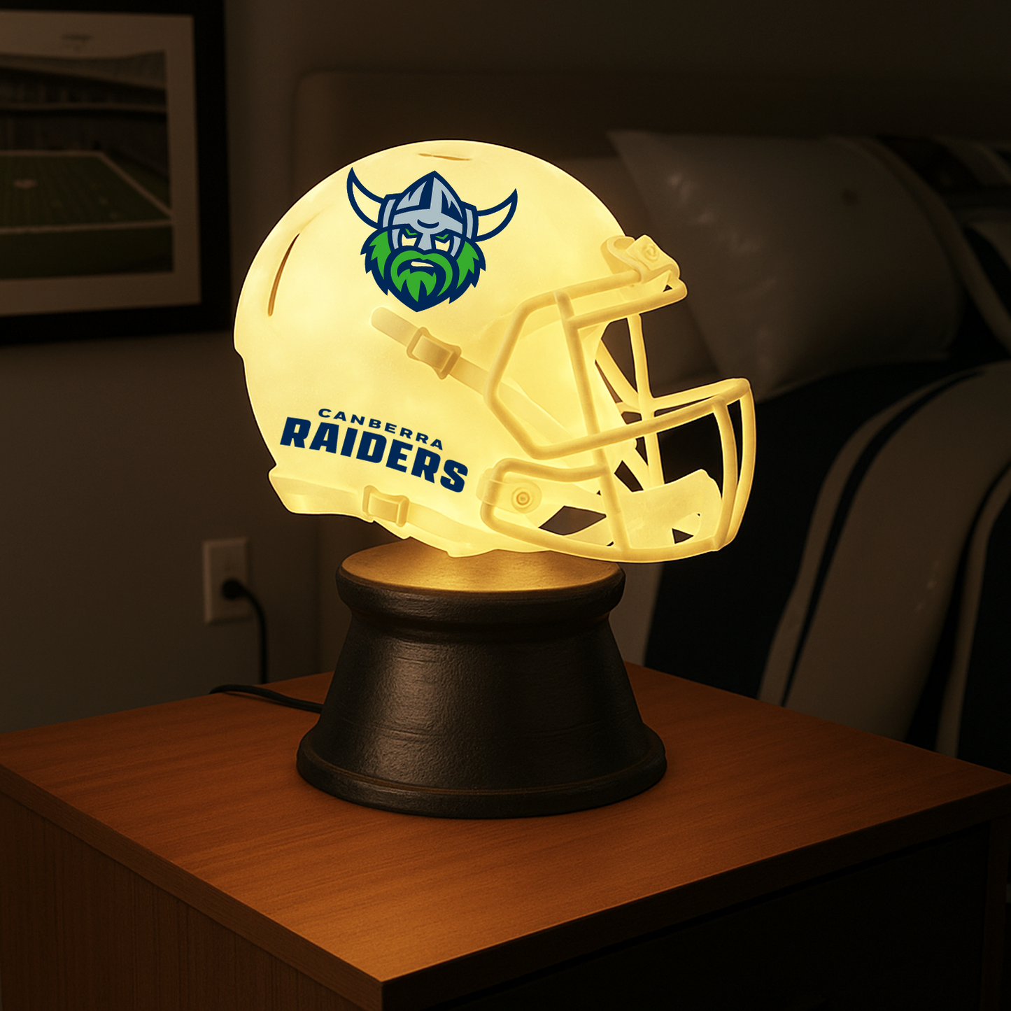 Premium NRL x CBR LED Helmet Night Light DATND TANTD