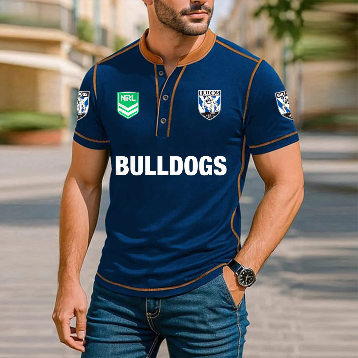 Premium NRL x CBY Polo Tshirt NDT TDT 051225