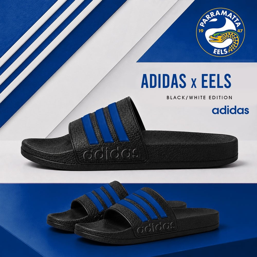 Premium NRL x PE Adidas Slide Slippers Custom Gifts For Fan - Limited Edition NDT NHM 030626