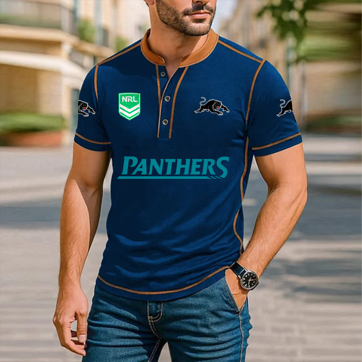 Premium NRL x PEN Polo Tshirt NDT TDT 051225