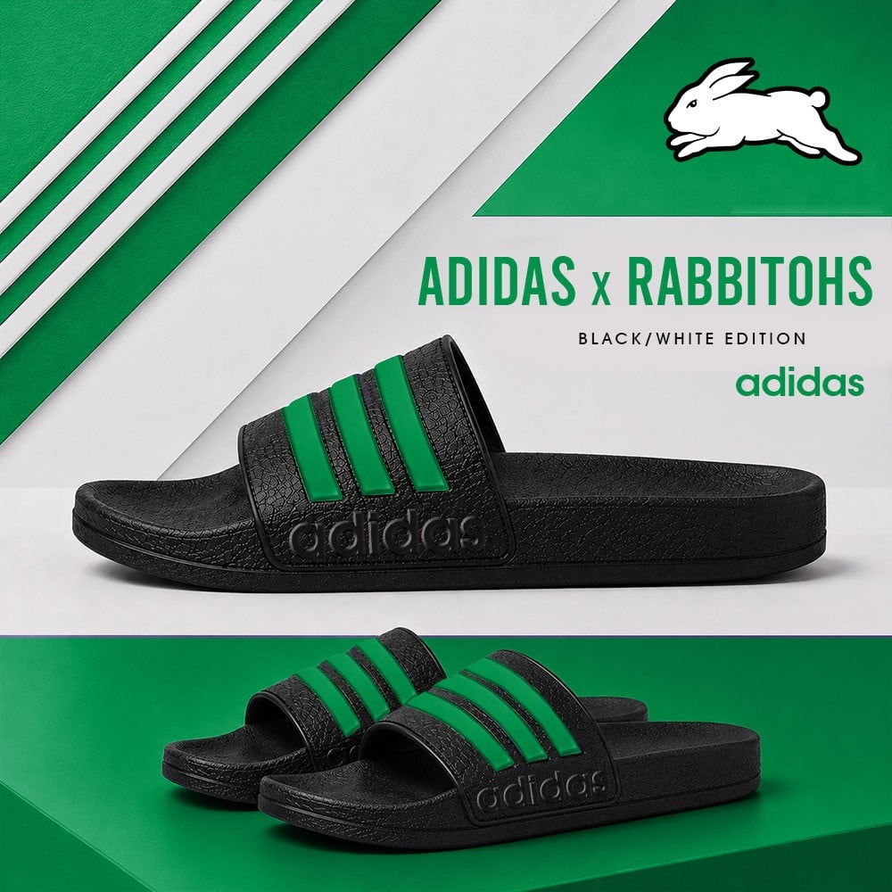 Premium NRL x SSR Adidas Slide Slippers Custom Gifts For Fan - Limited Edition NDT NHM 030626