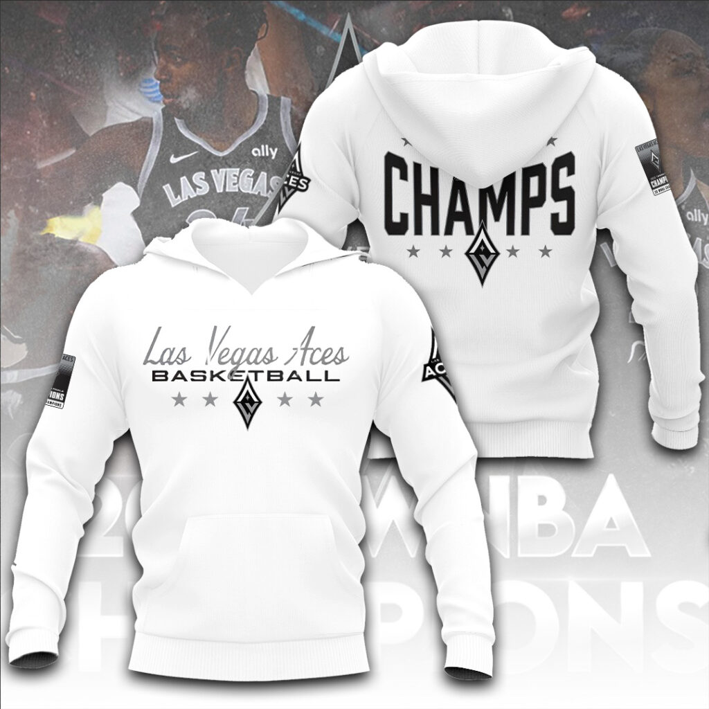 Premium WNBA LVA Champions 2025 Hoodie V11 NMD TTV