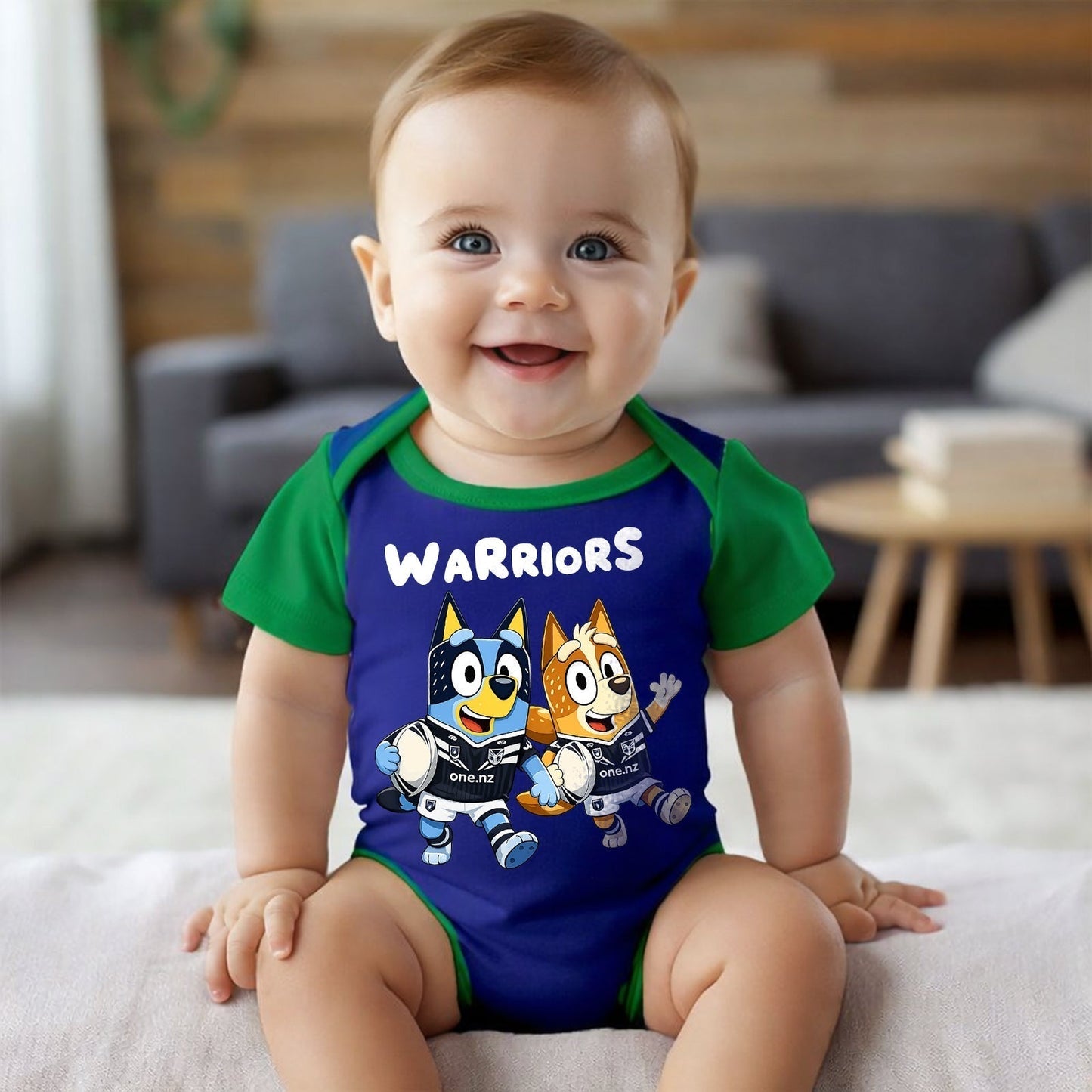 Premium x WAR New Baby Romper Custom Name For Kids NDT LVH