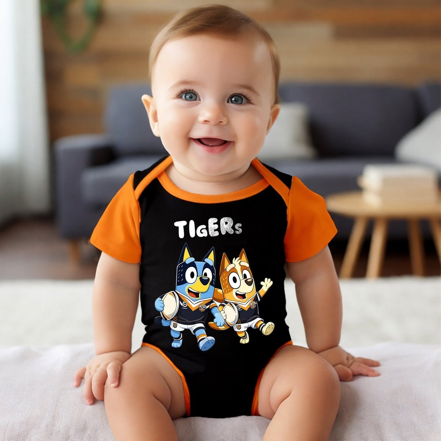 Premium x WT New Baby Romper Custom Name For Kids NDT LVH