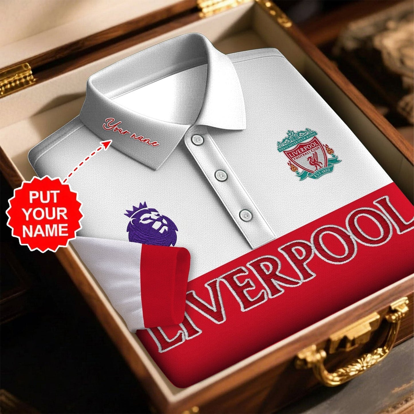 Premium EPL X LIV ROYAL CLASSIC LONG SLEEVE SHIRT NDT NHM 130226
