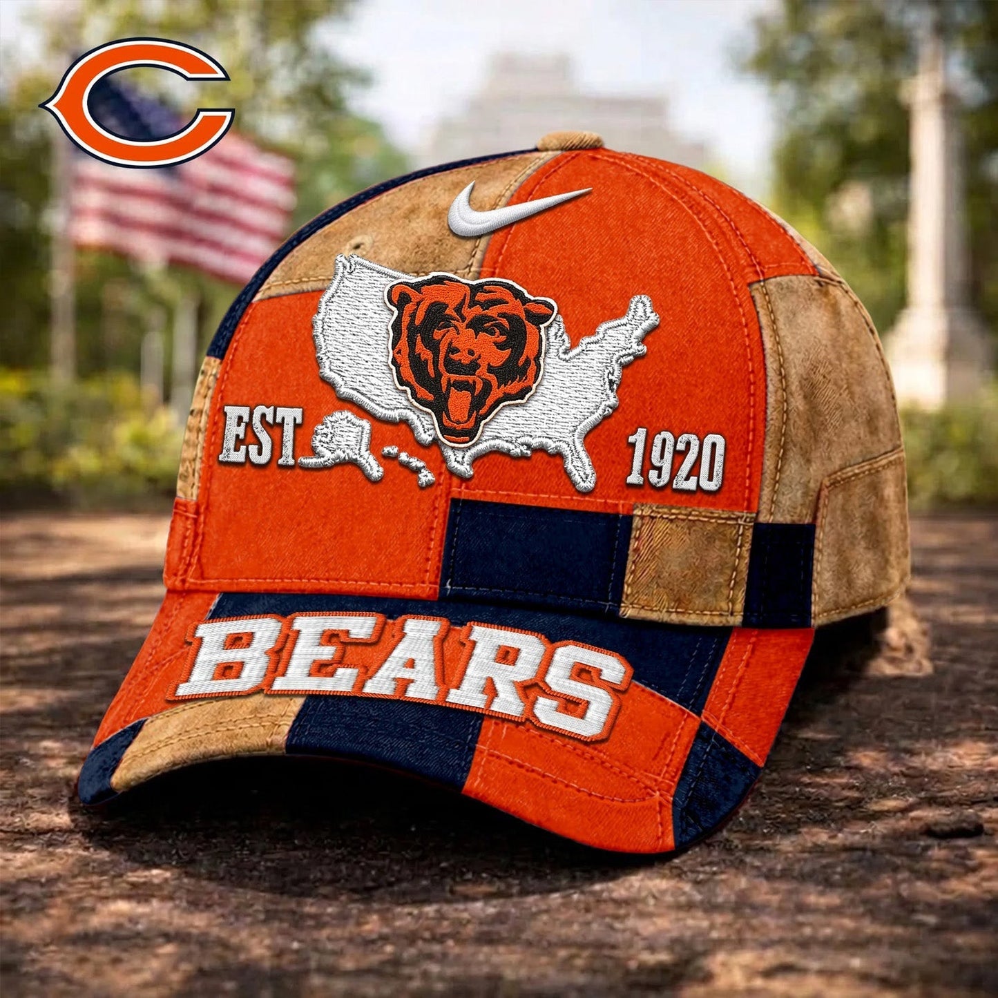 Premium NFL X CHI Heritage Game Day Classic Cap NDT NTN 070326