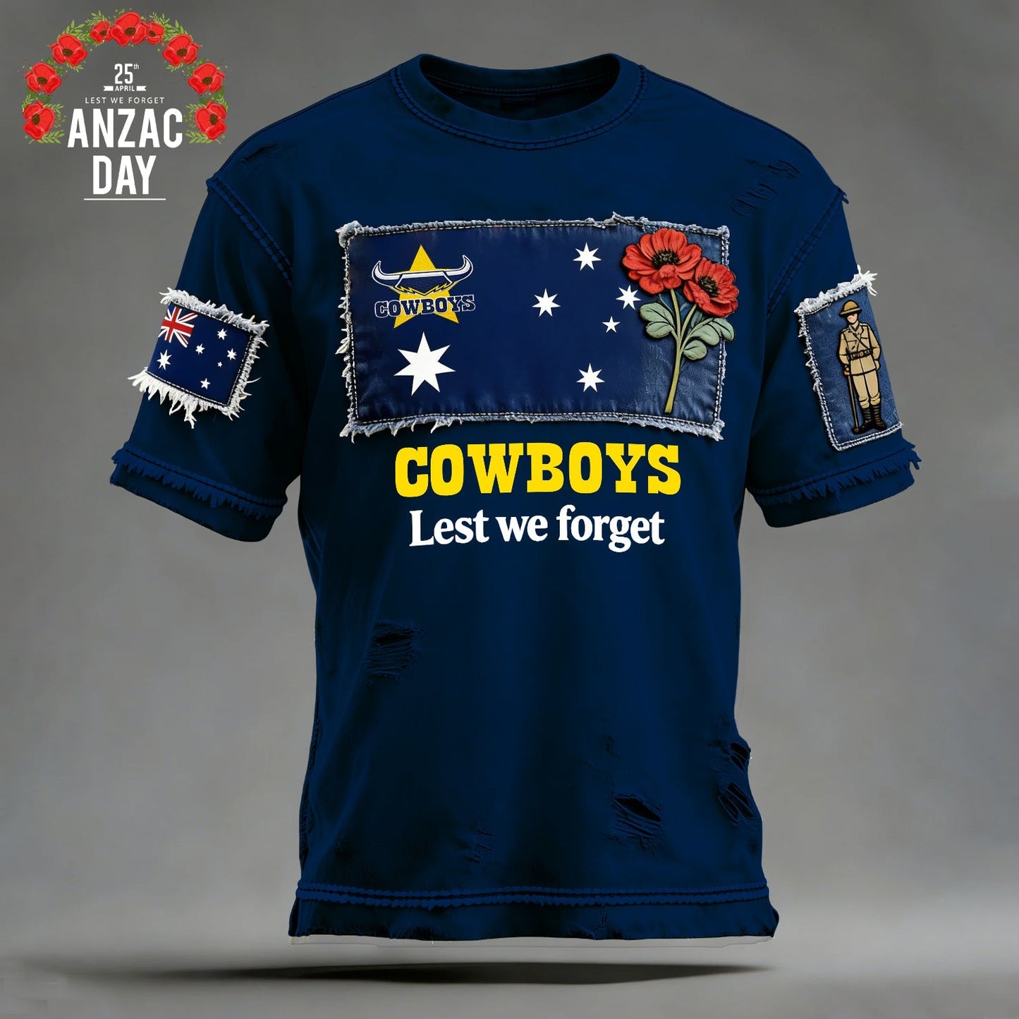 Premium NRL X NQC Retro ANZAC Day Limited Editions NDT NHM 140326