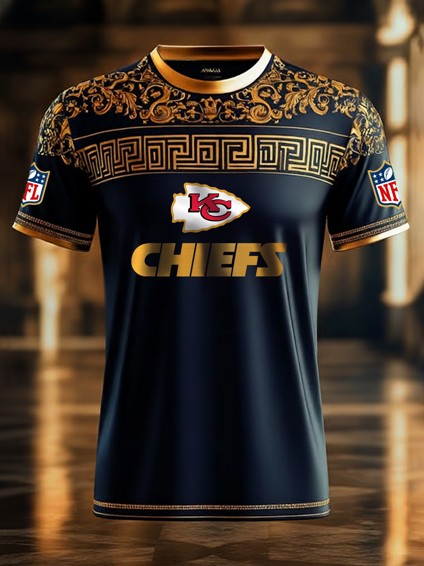 Premium NFL X KC Royals Casual T�???Shirt NDT VHM 020126