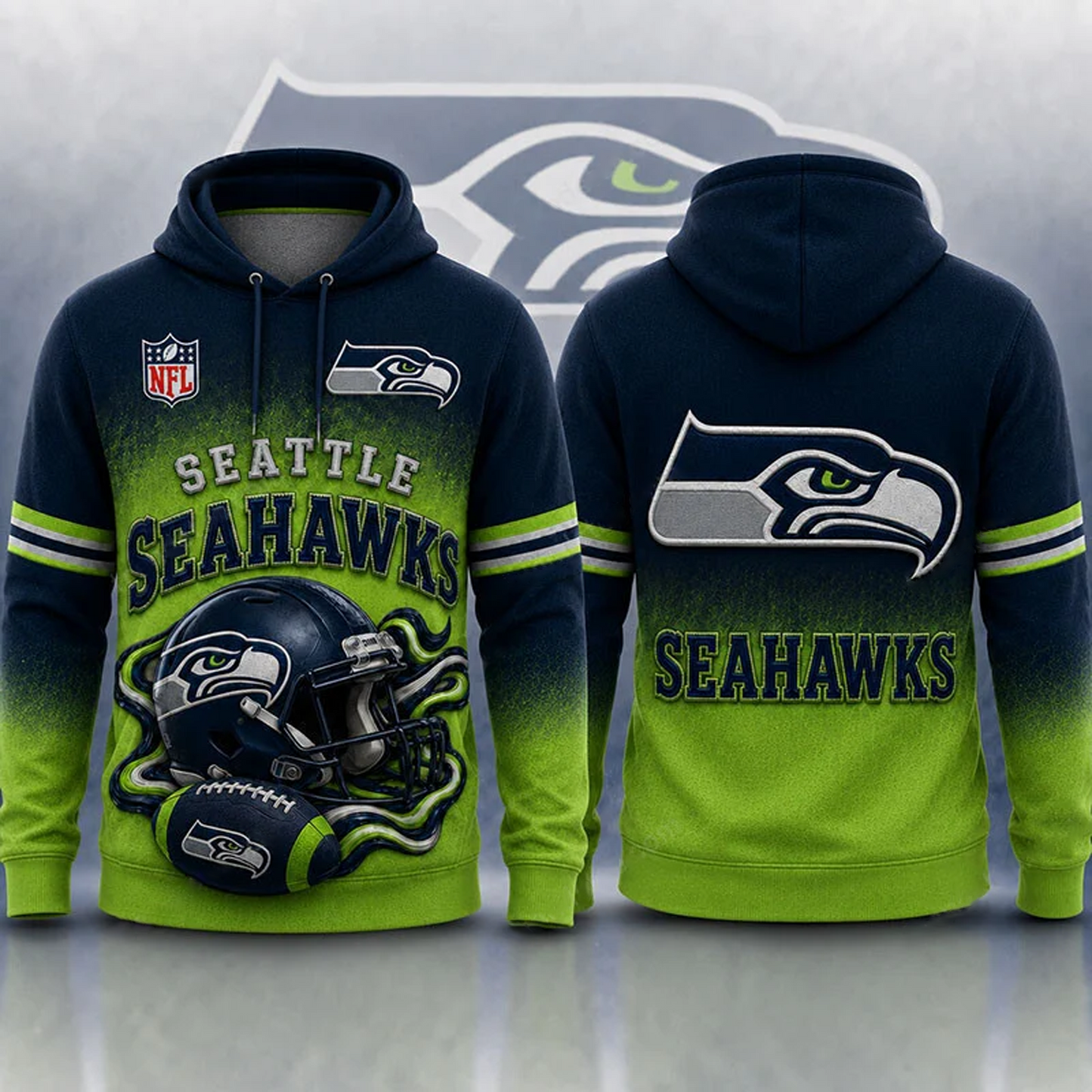 SEA x NFL 3D Shirt 1805 DatND DVT