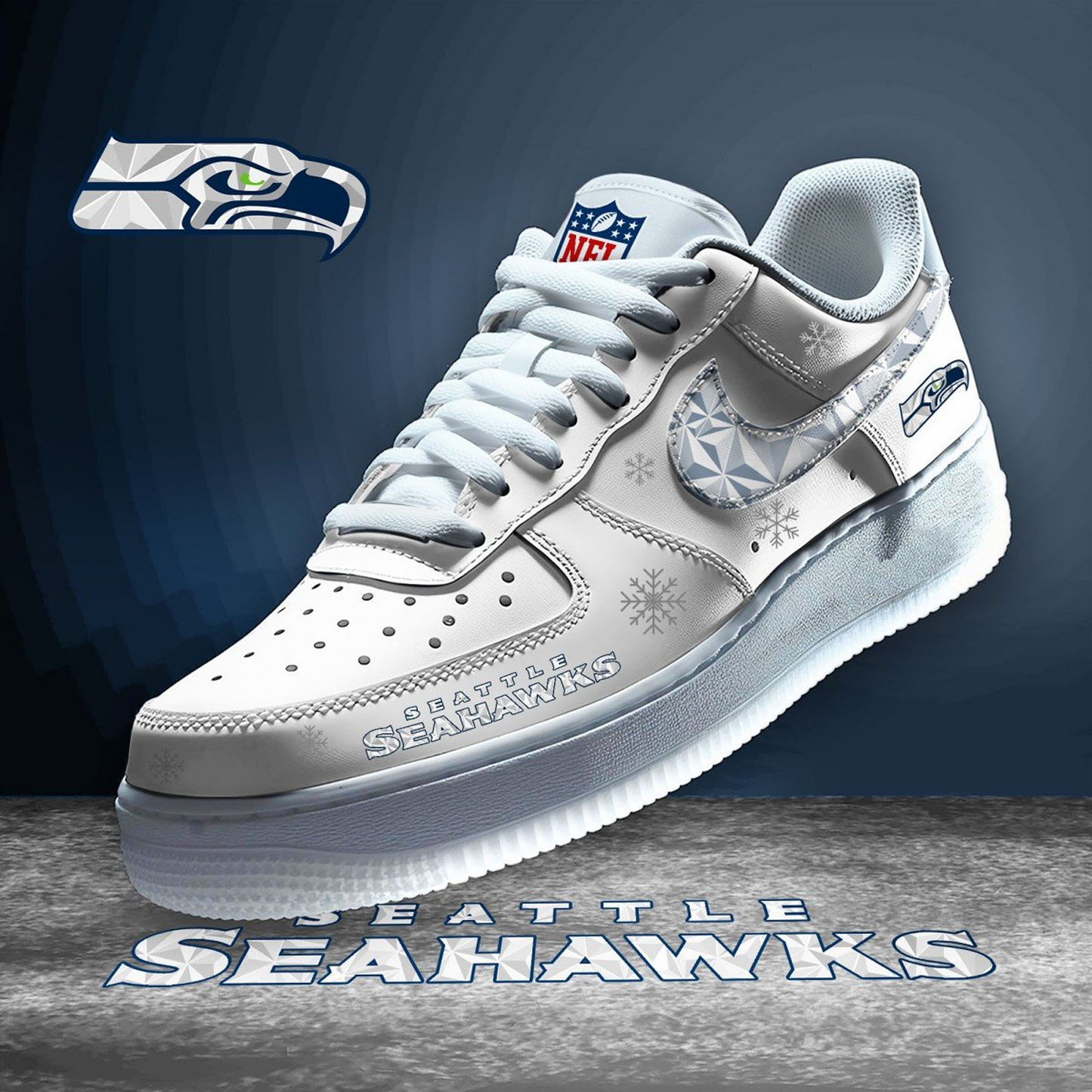 SEA x NFL Diamond Air Sneaker - Limited Edition DatND DVT