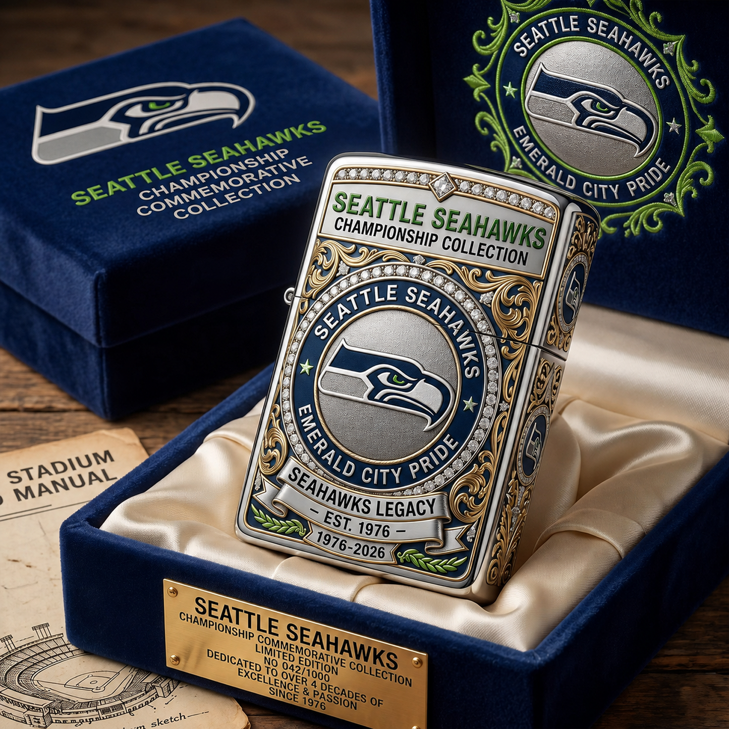 SEA x NFL Premium Lighter Case 2105 DatND DVT