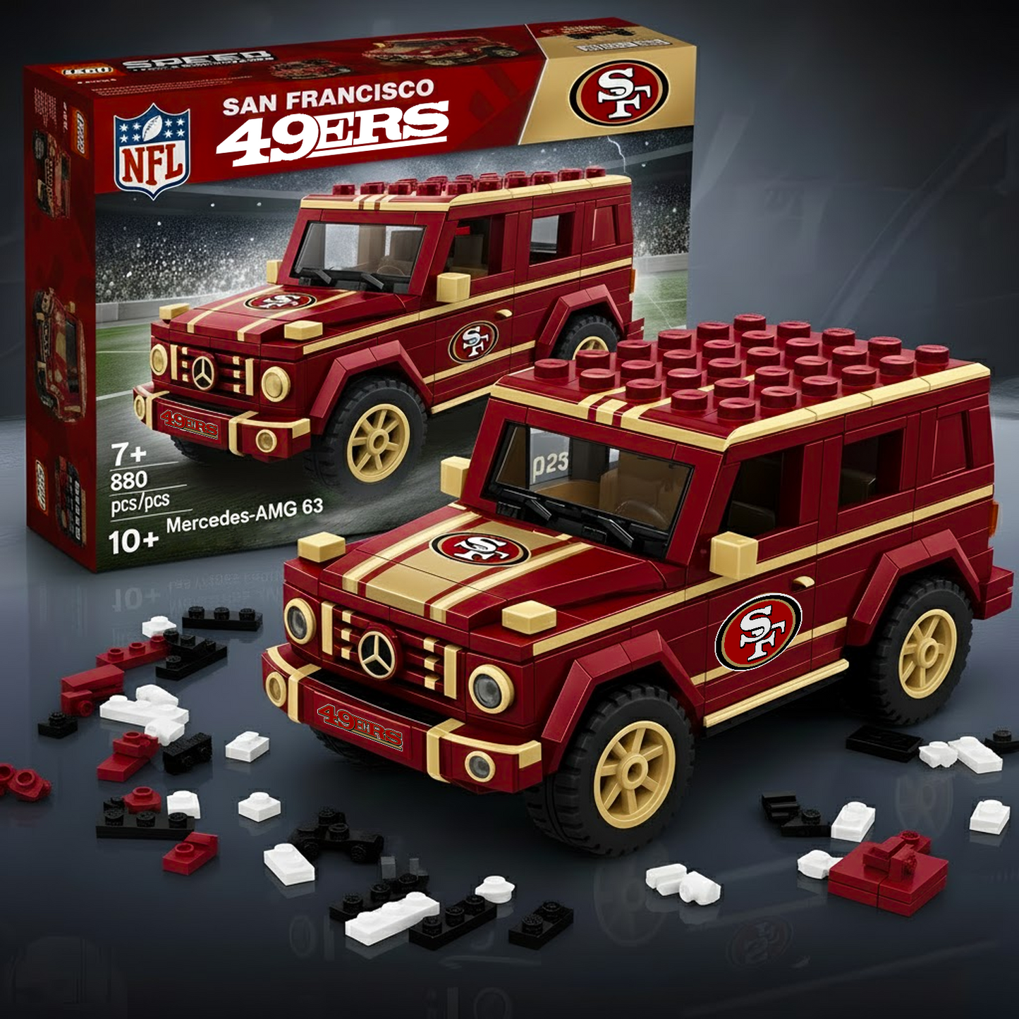 SF x NFL Building Blocks Offroad SUV DatND DVT
