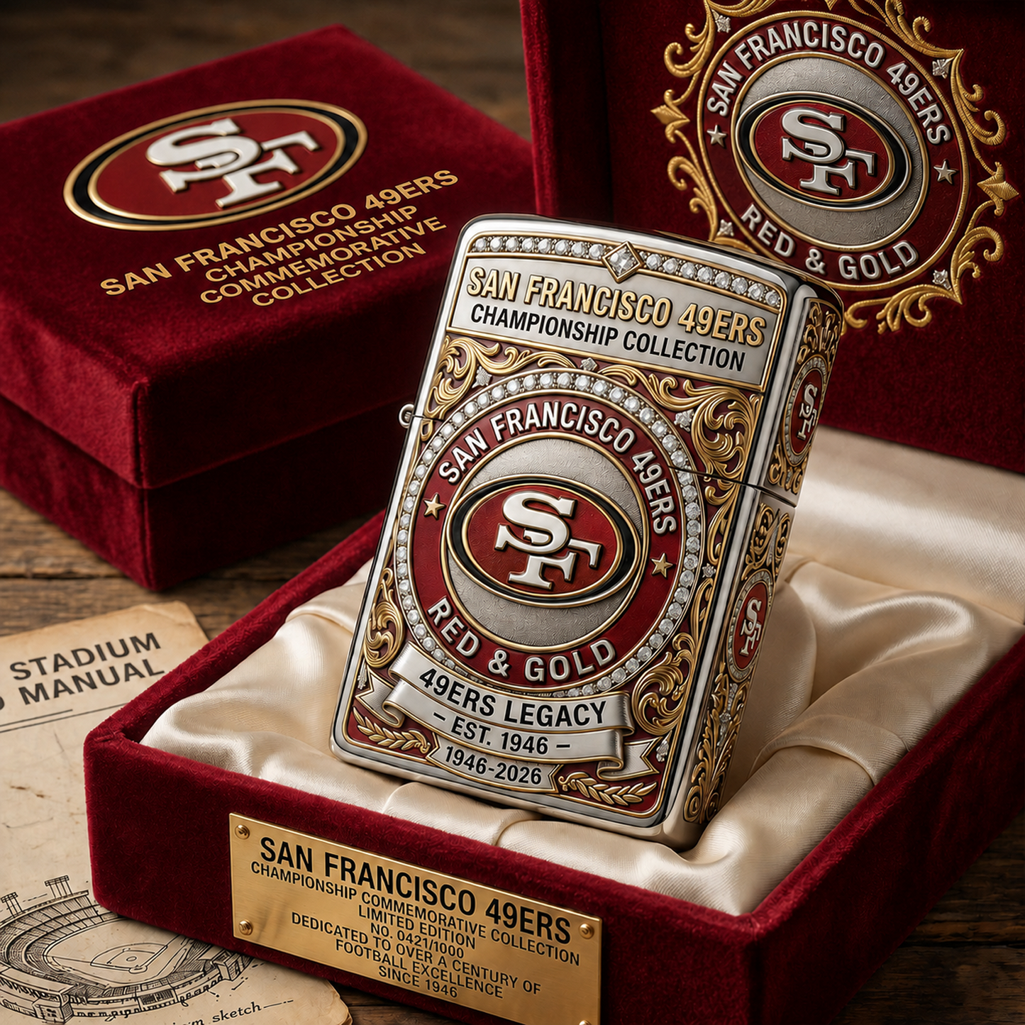 SF x NFL Premium Lighter Case 2105 DatND DVT
