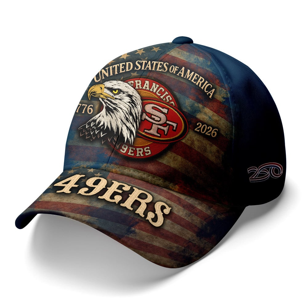 SF49 Premium NFL 250th anniversary of America Cap DDT CTND