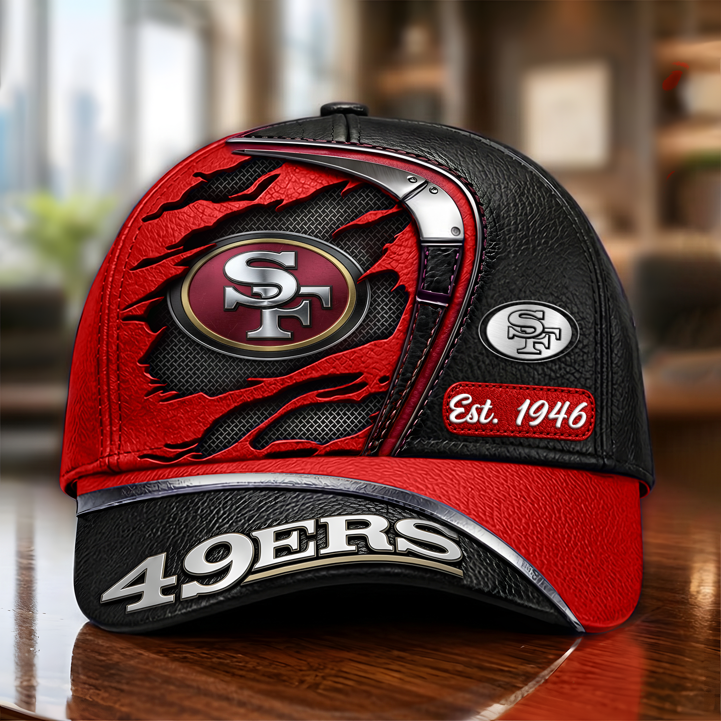 SF49 x NFL V10 Luxury Classic Cap 190626