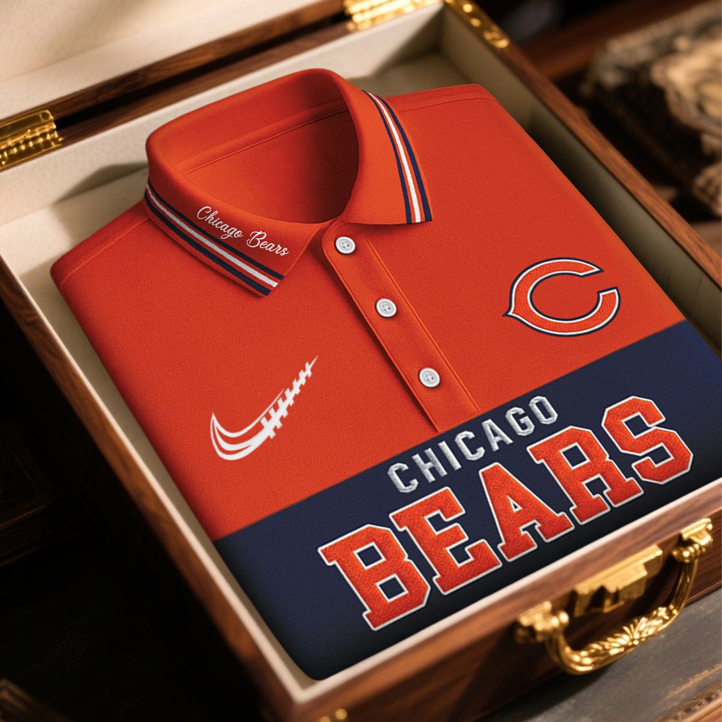 SIGNATURE NFL X CHI BUSINEES POLO CLASSIC NDT NHM 2510