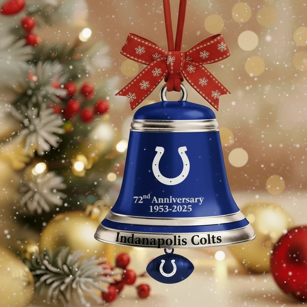 SIGNATURE NFL X COLT CHRISTMAS BELL 2025 NDT NHM