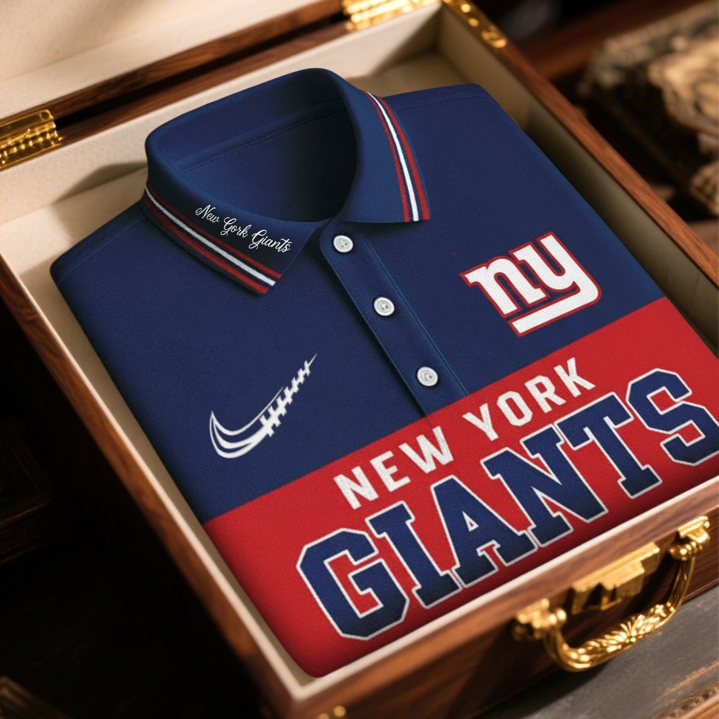 SIGNATURE NFL X NYG BUSINEES POLO CLASSIC NDT NHM 2510