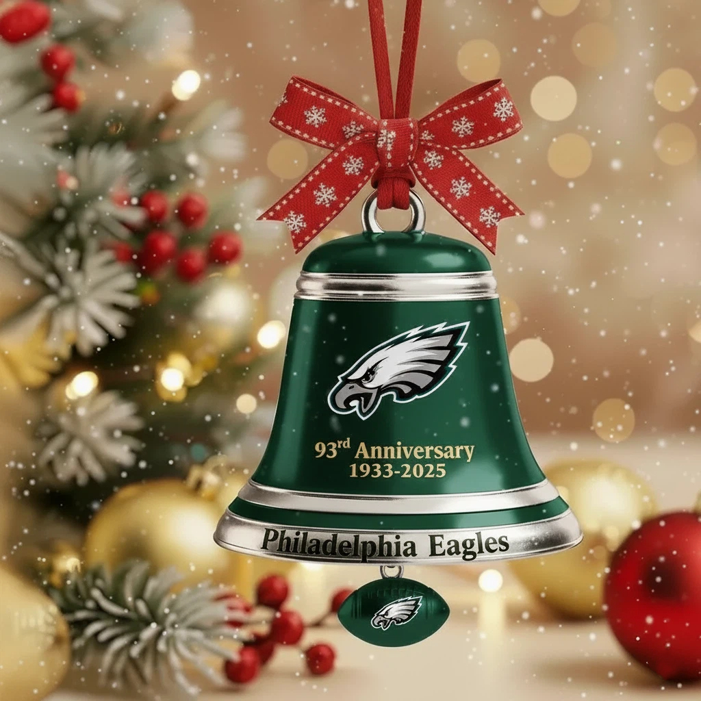 SIGNATURE NFL X PHI CHRISTMAS BELL 2025 NDT NHM