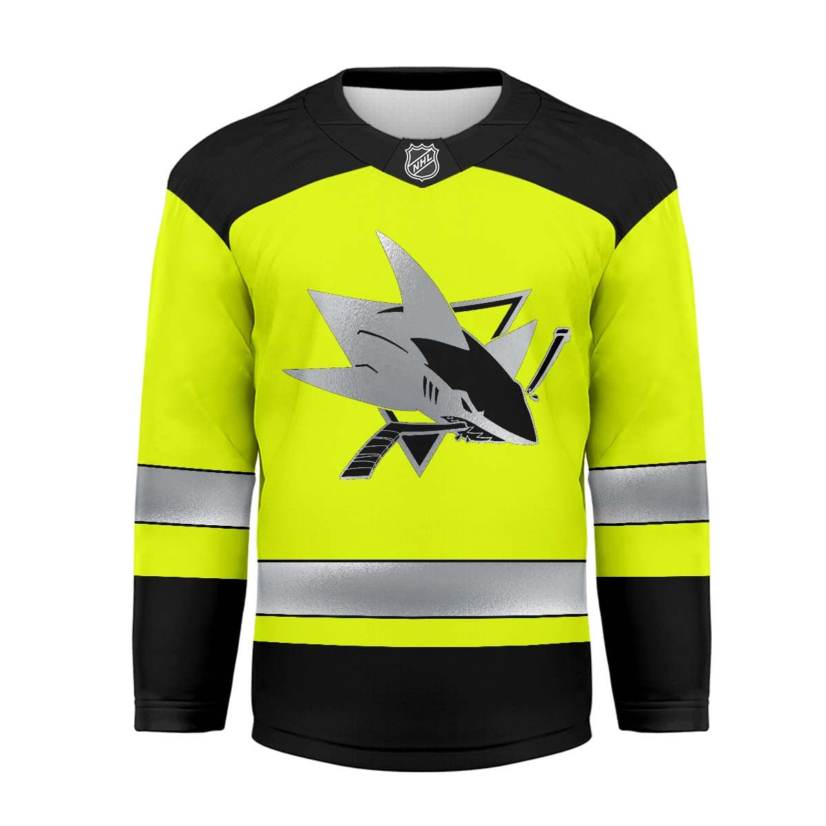 SJS Premium NHL Hi-Vis Safety Hockey Jersey DDT CTND