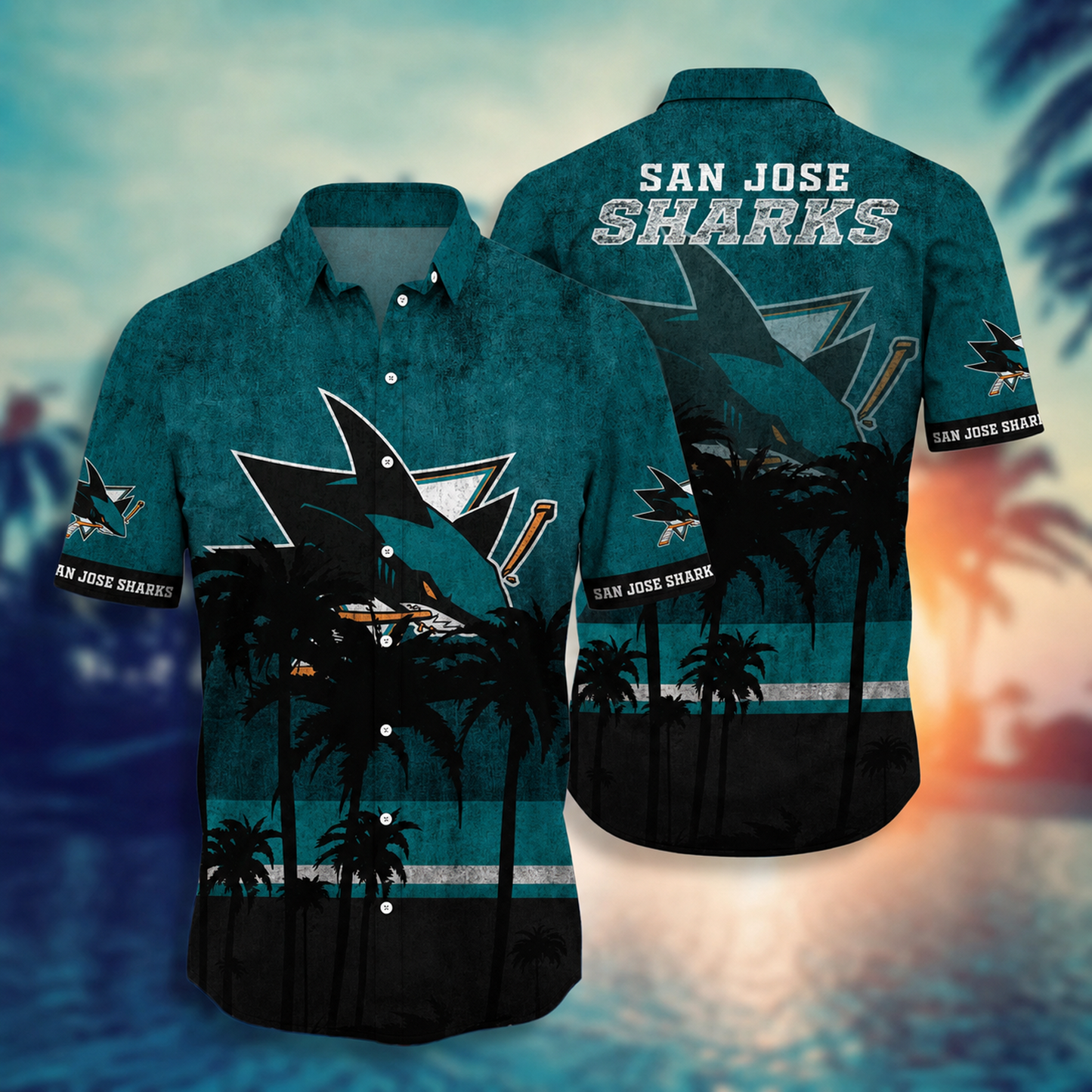 SJS x NHL Hawaii Shirt Style Hot Trending Summer 0605 DatND DVT