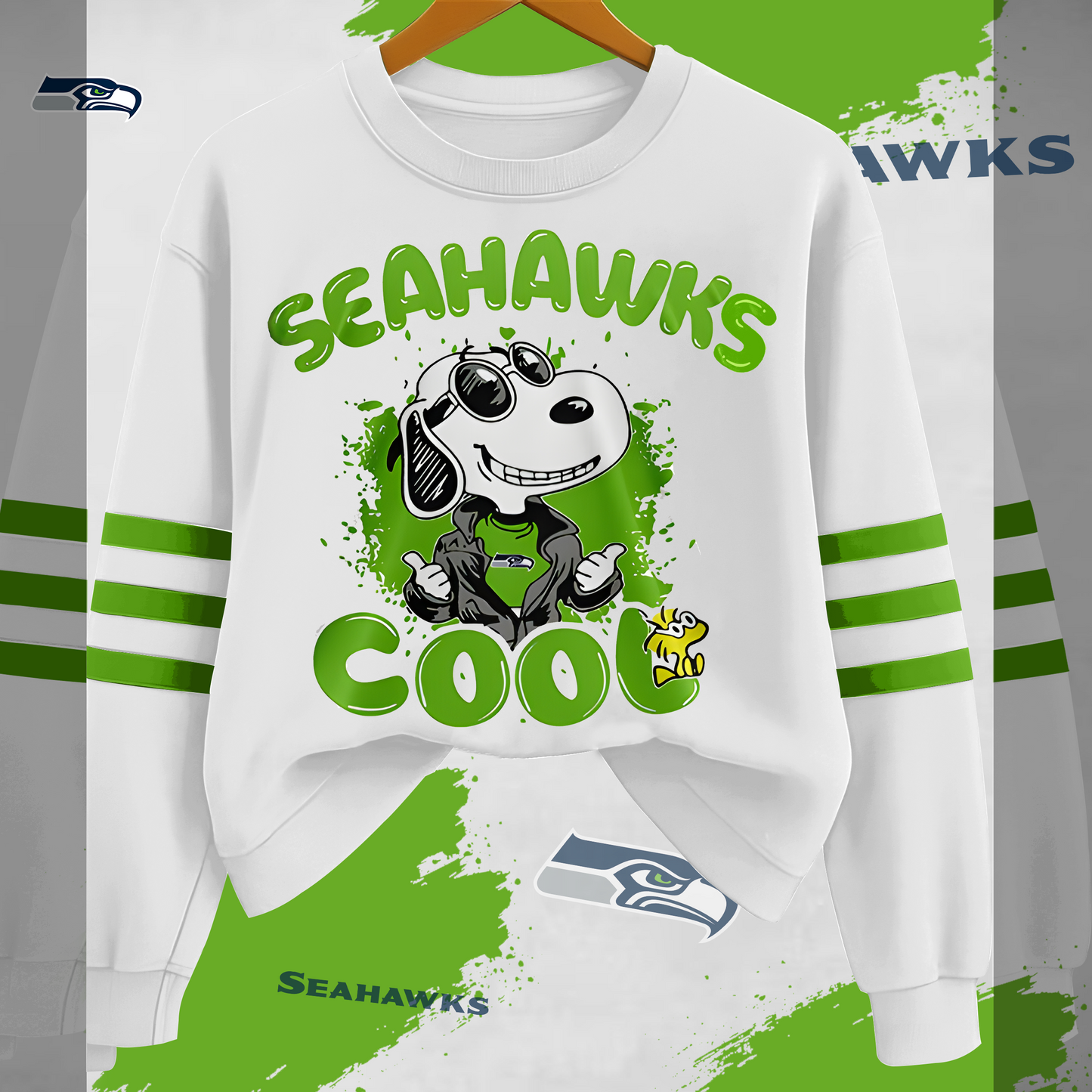 SS Premium NFL Snoopy Cool Sweatshirt DDT HLPHUONG