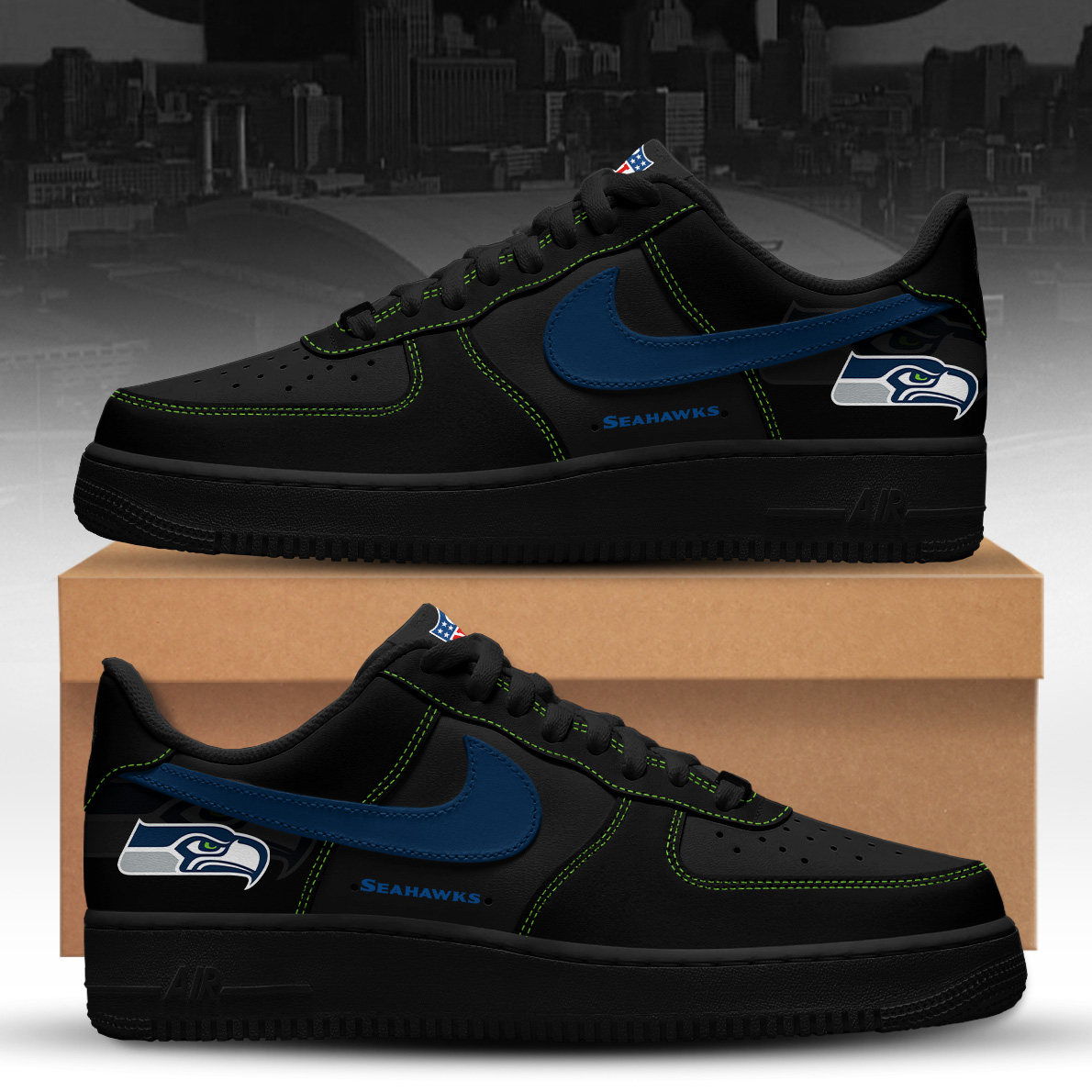 SS Premium NFL V5 AF1 Sneaker DDT CTND