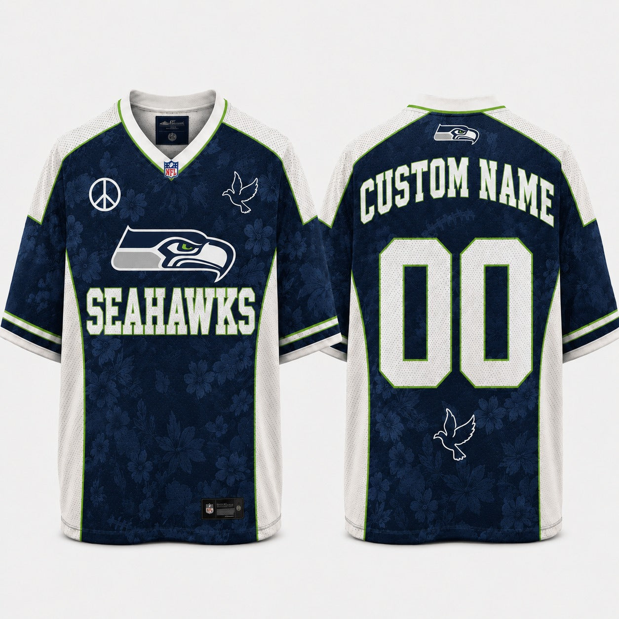 SS x NFL Premium Mesh Jersey Personalized Gift For Fan