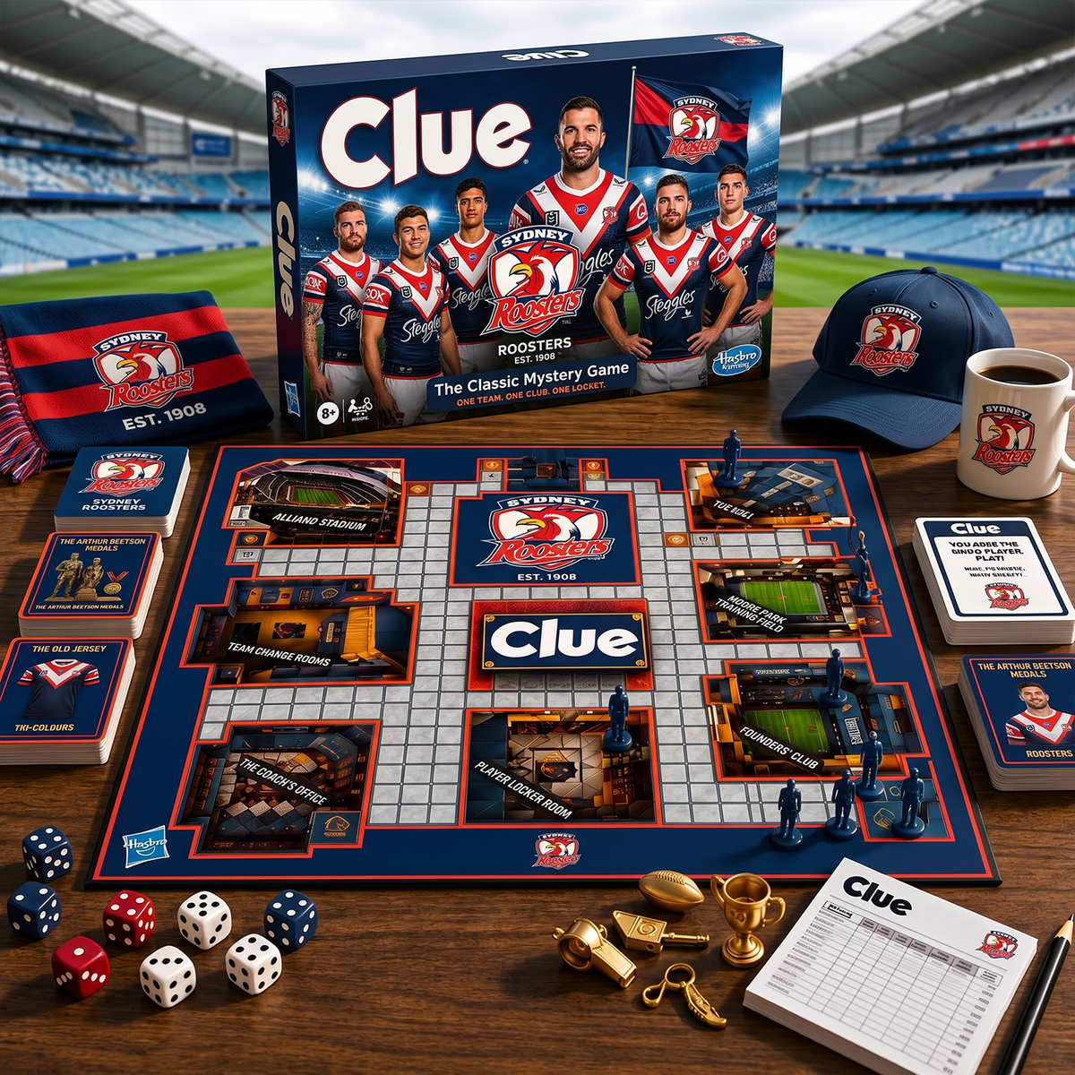 SYD X Premium NRL Hasbro Collector Edition Board Game