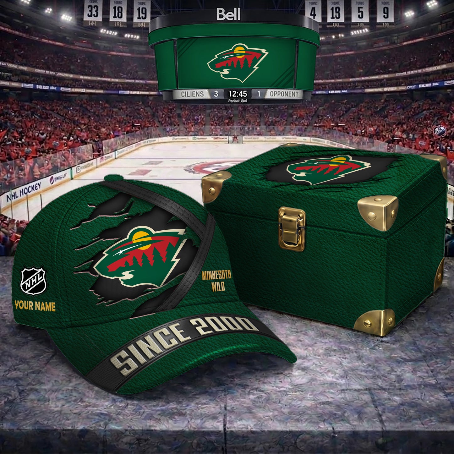 Signature Series NHL x MW BESPOKE CRACK CUSTOM NAME HAT V2 PLUS NDT NTN 250426