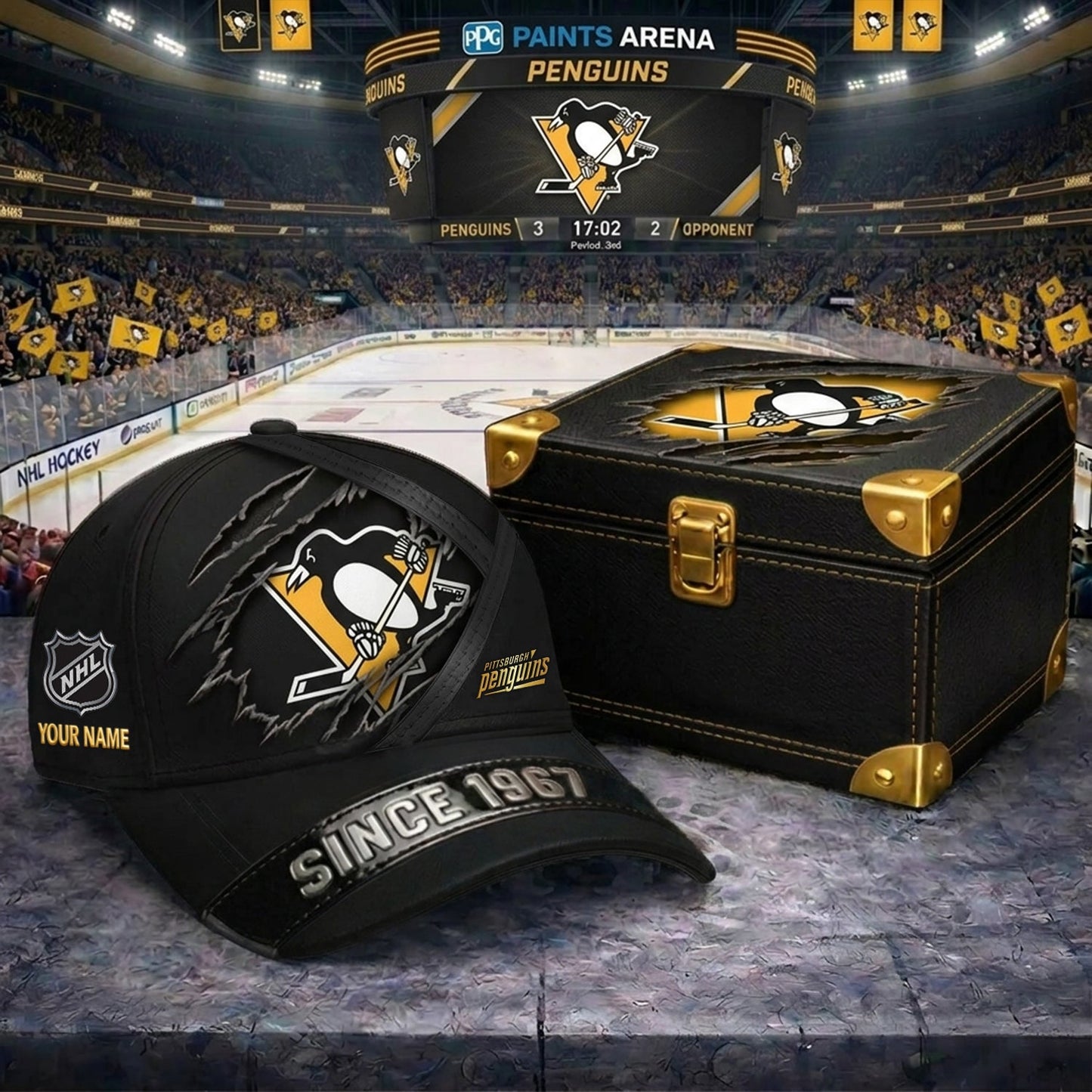 Signature Series NHL x PP BESPOKE CRACK CUSTOM NAME HAT V3 NDT NHM 270426