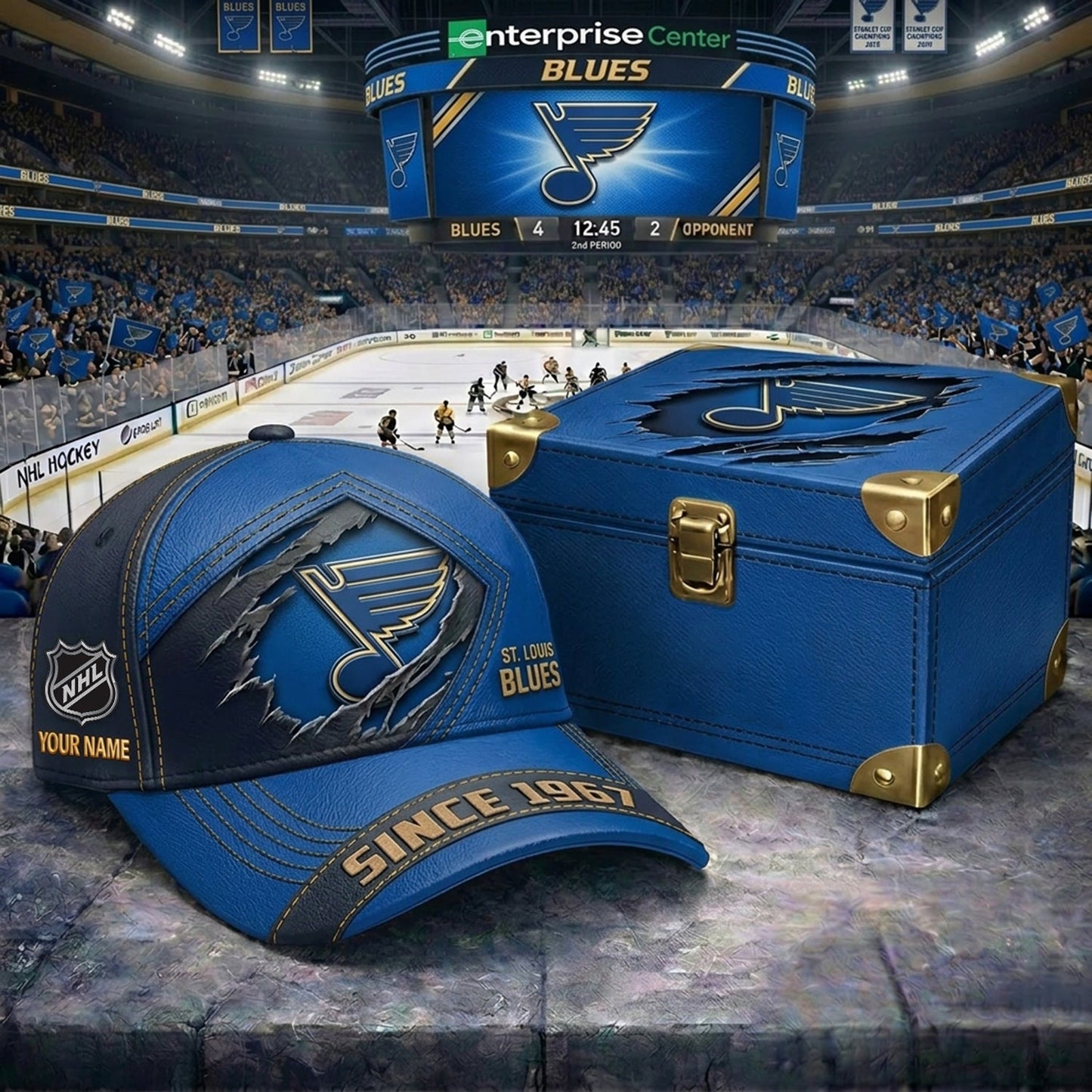 Signature Series NHL x SLB BESPOKE CRACK CUSTOM NAME HAT V1 PLUS NDT NHM 250426