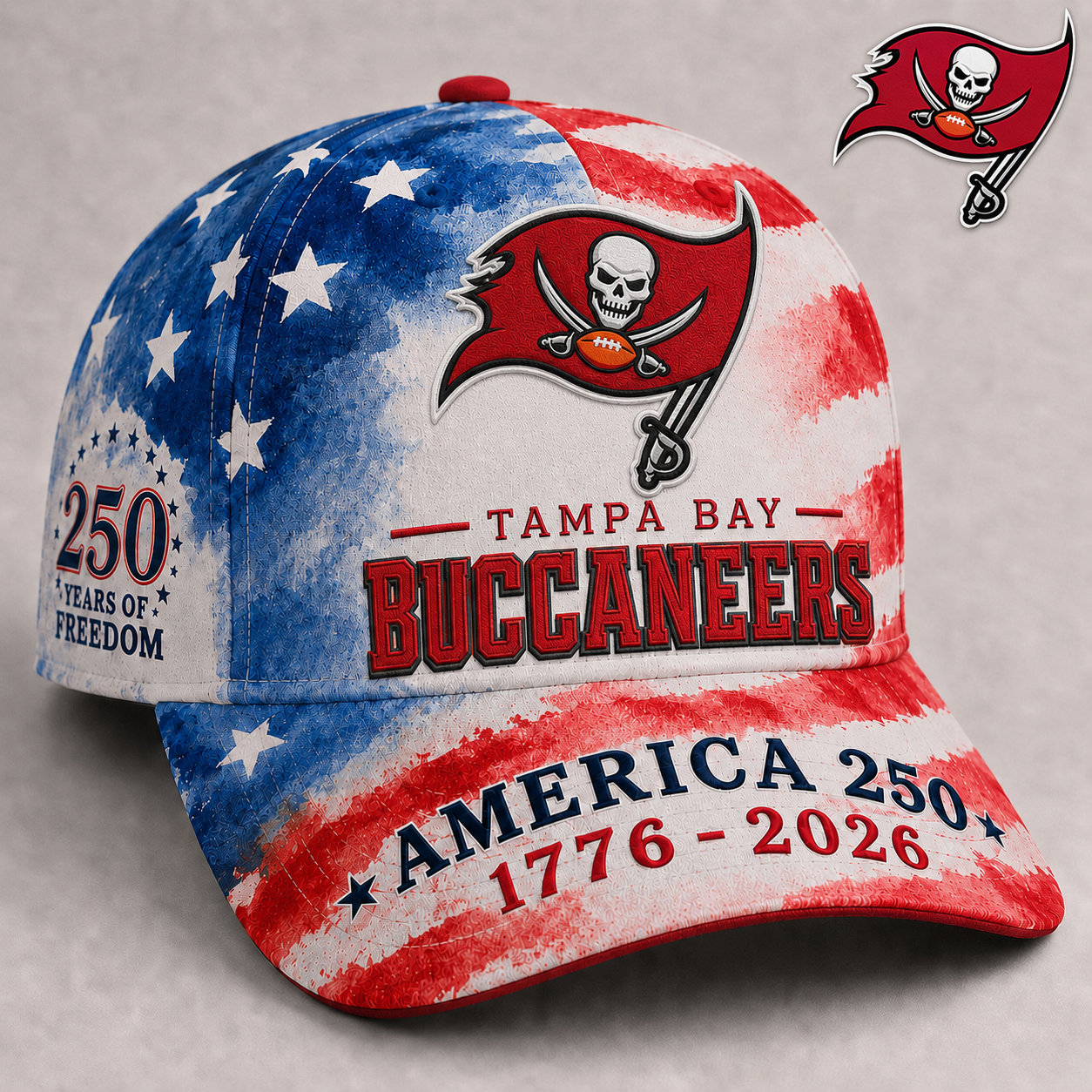 TBB Premium NFL 250 Years Of Freedom Cap DDT 090626 NTL