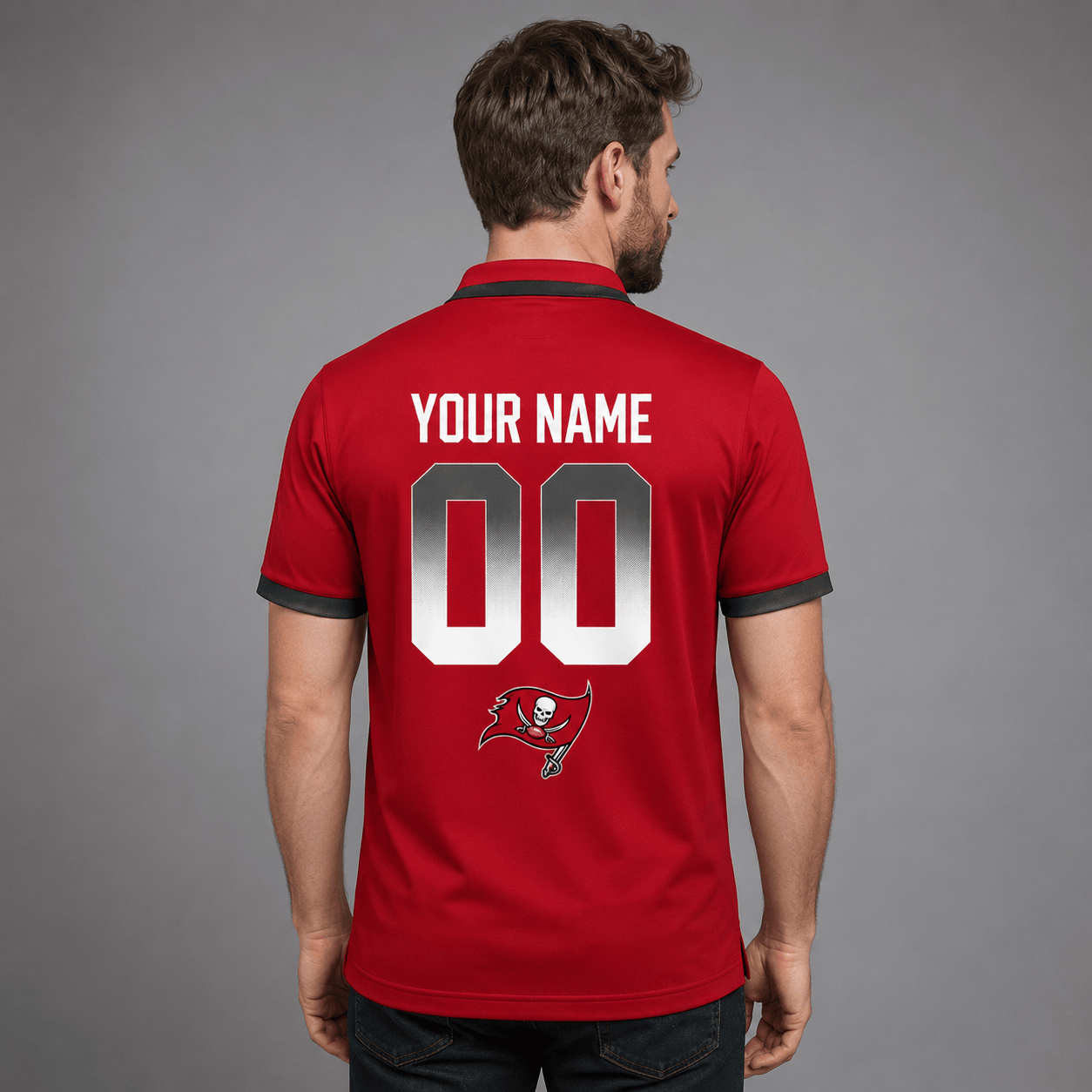 TBB Premium NFL Personalized Match Day Polo Shirt