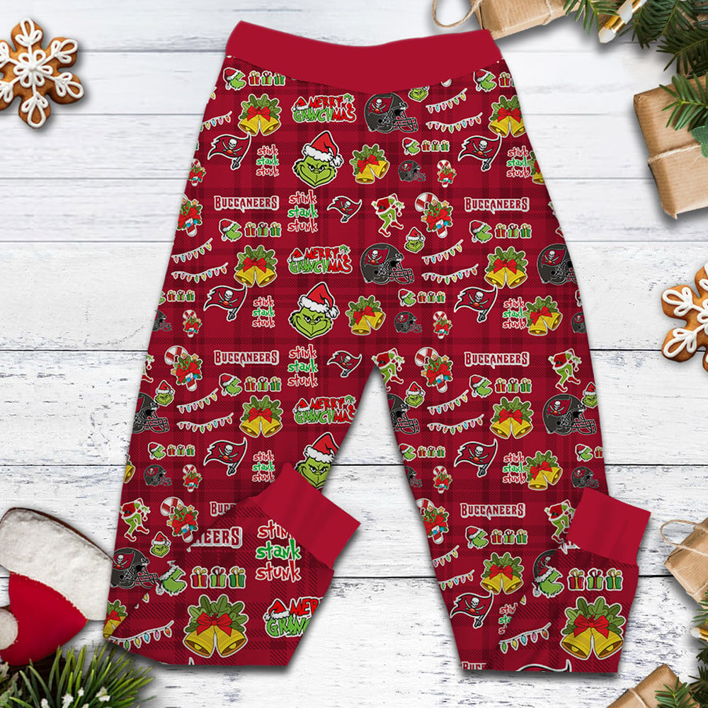 TBB Premium NFL They Ain't Us Grinch Pajamas Set DDT CTND