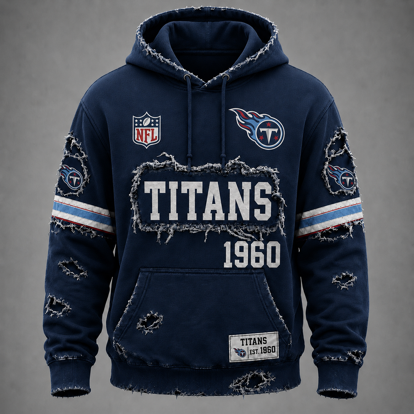 TEN x NFL Distressed Premium Hoodie 0906 DatND DVT