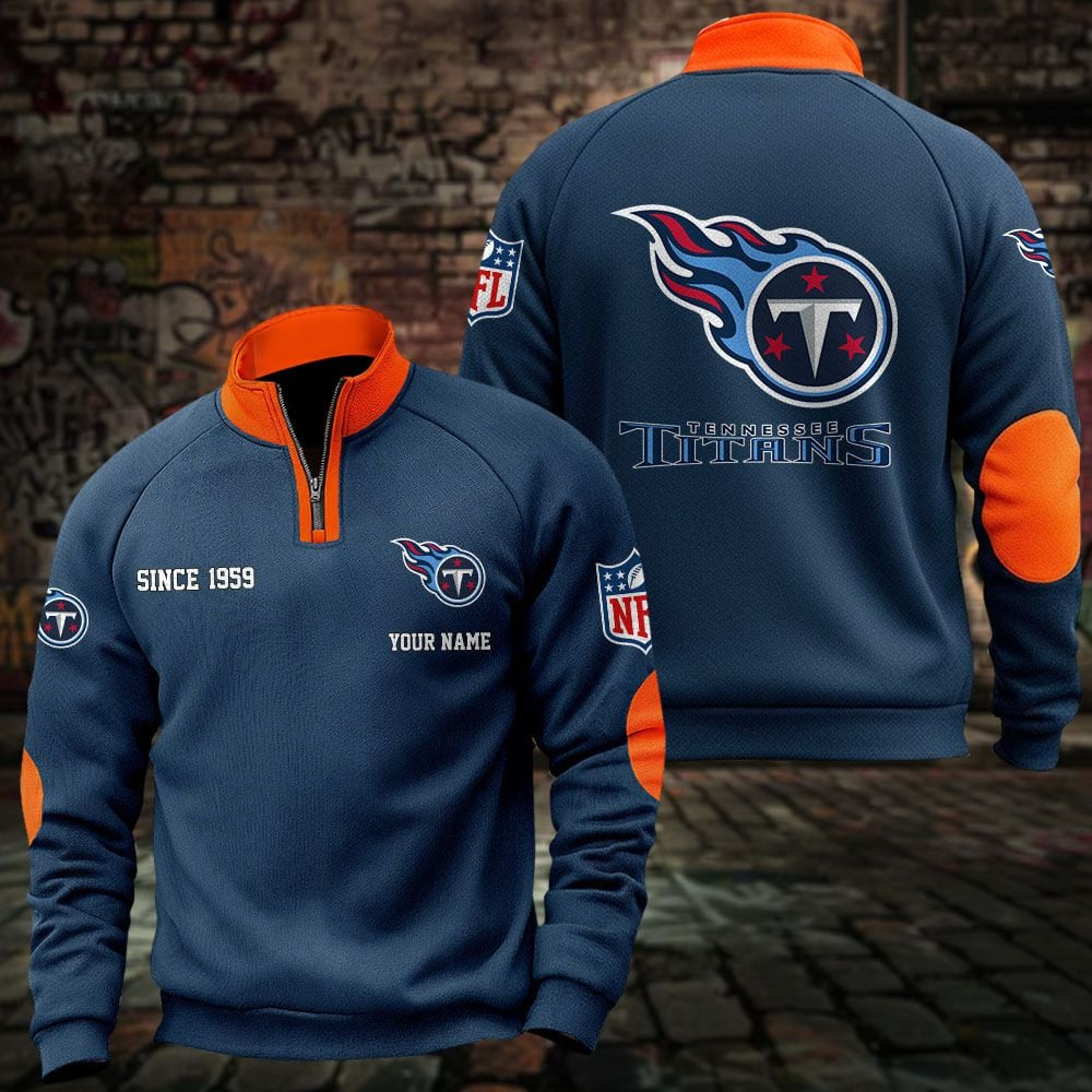 TEN x NFL Sweatshirts Quarter Collared Sweatshirt Pullover DatND DVT