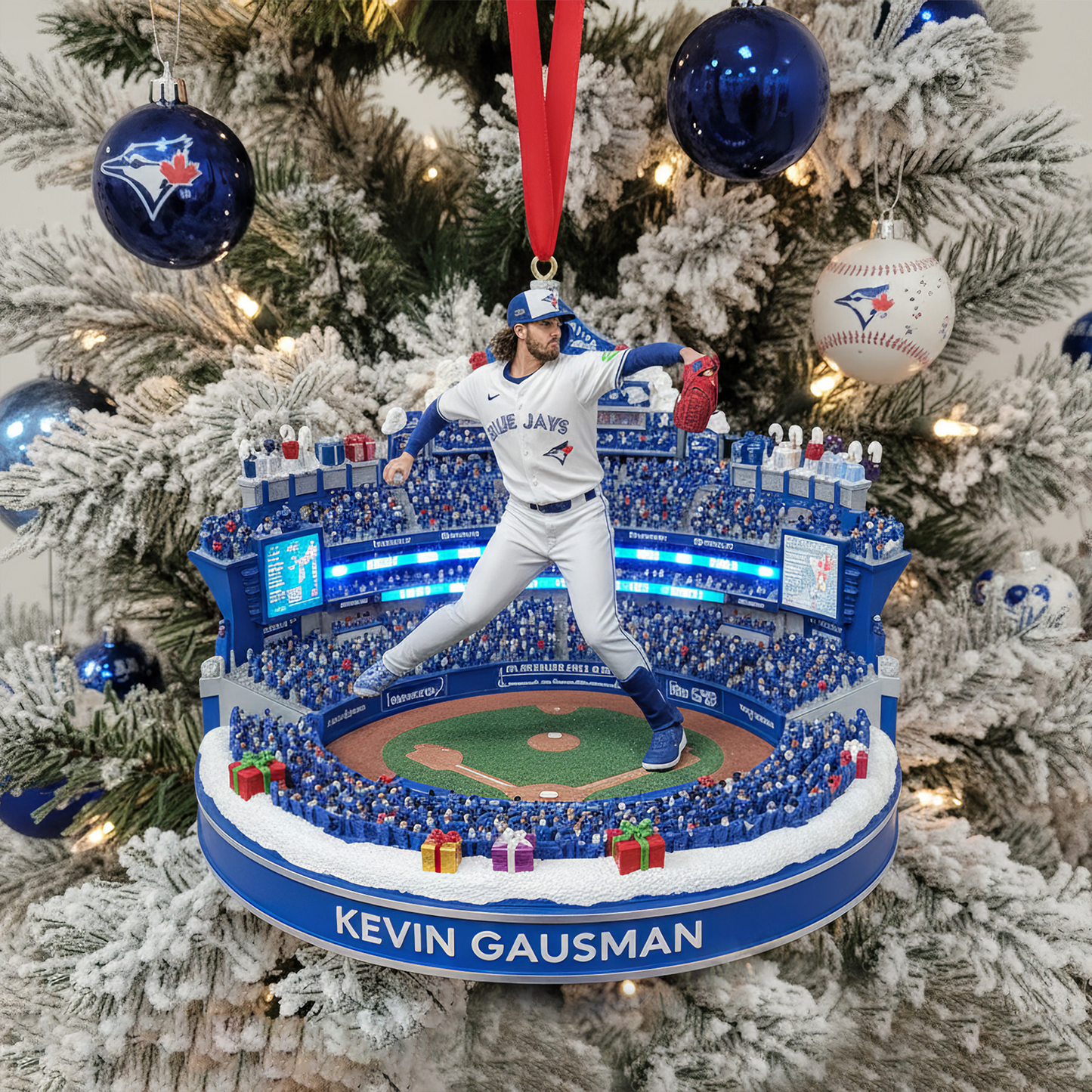 TOR 2025 American League Champions Ornament V3 DatND DVT