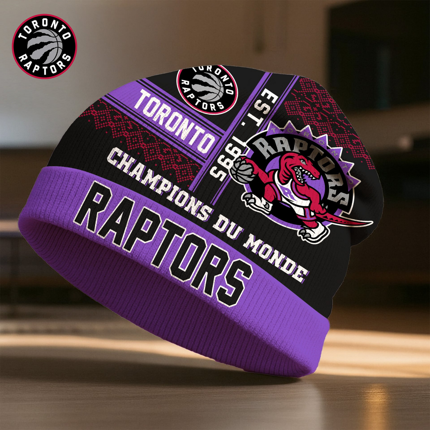 TR Premium NBA Champions Du Monde Beanie Hat DDT CTND