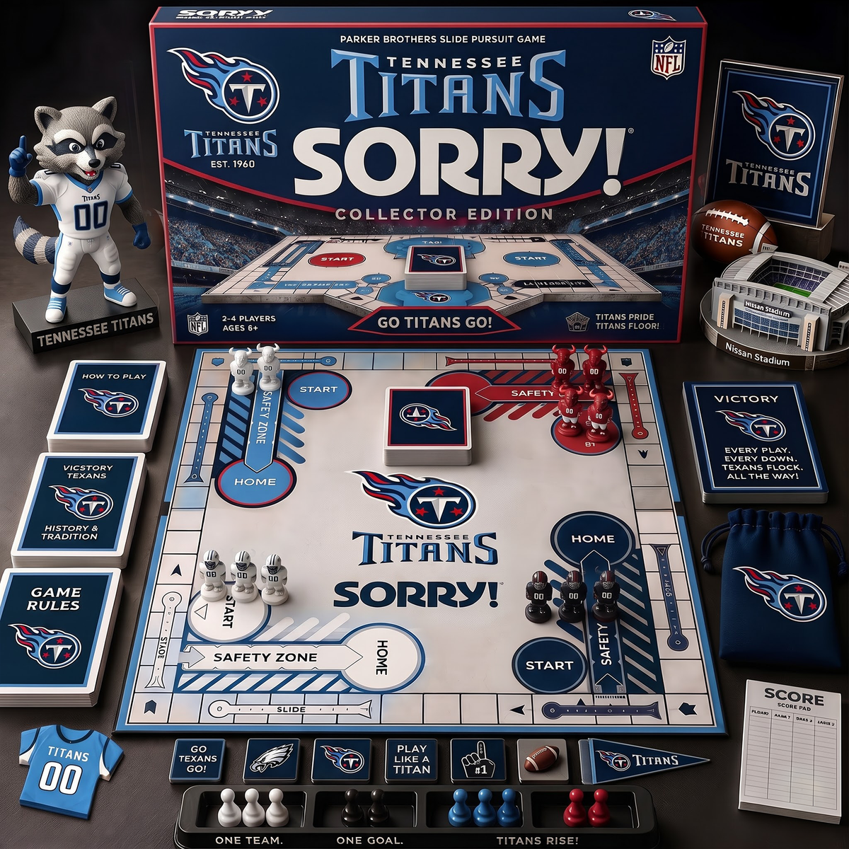 TT_Premium NFL Football Fan Sorry! Collector Board Game