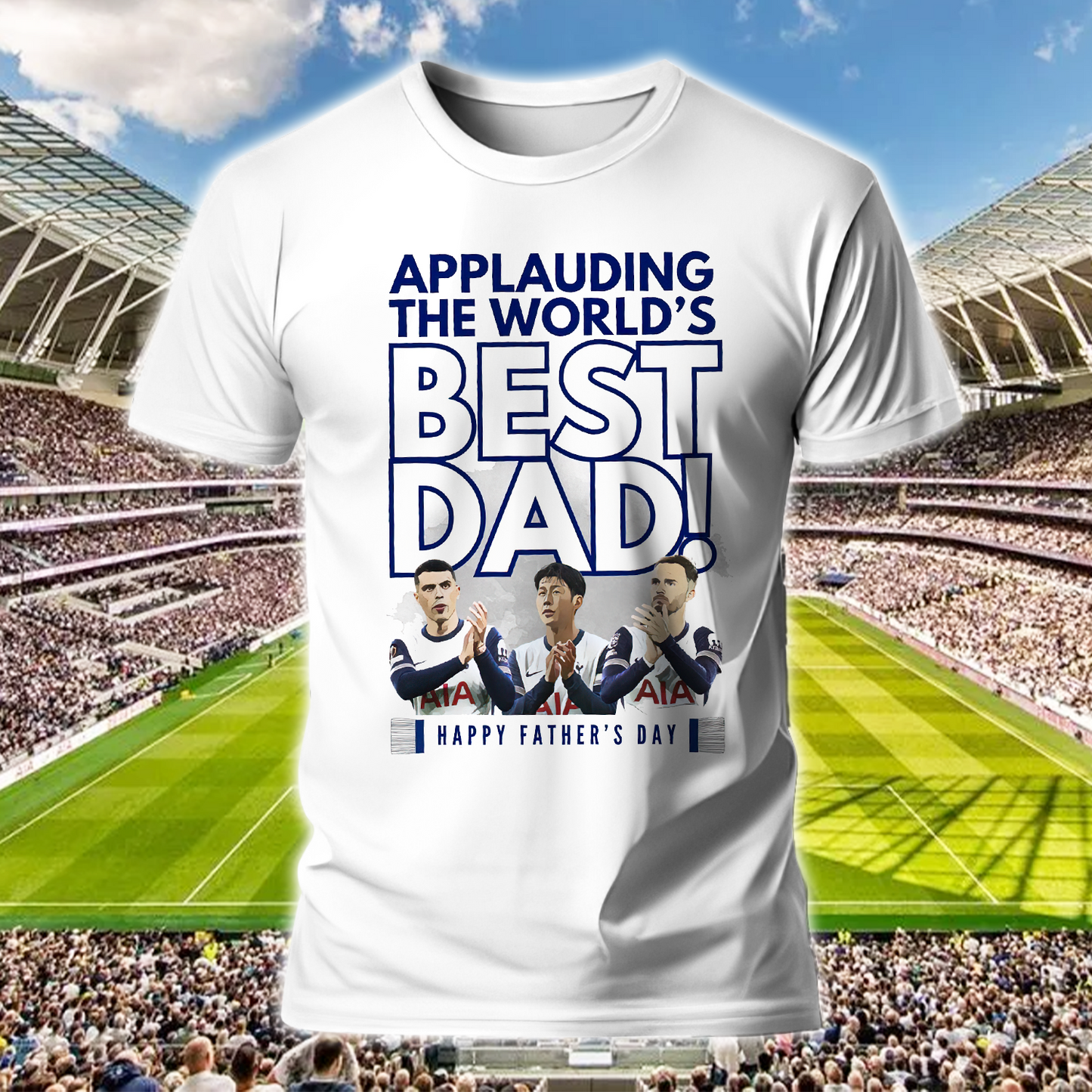 TOT - Applauding The World‘s Best Dad Shirt DDTTTV