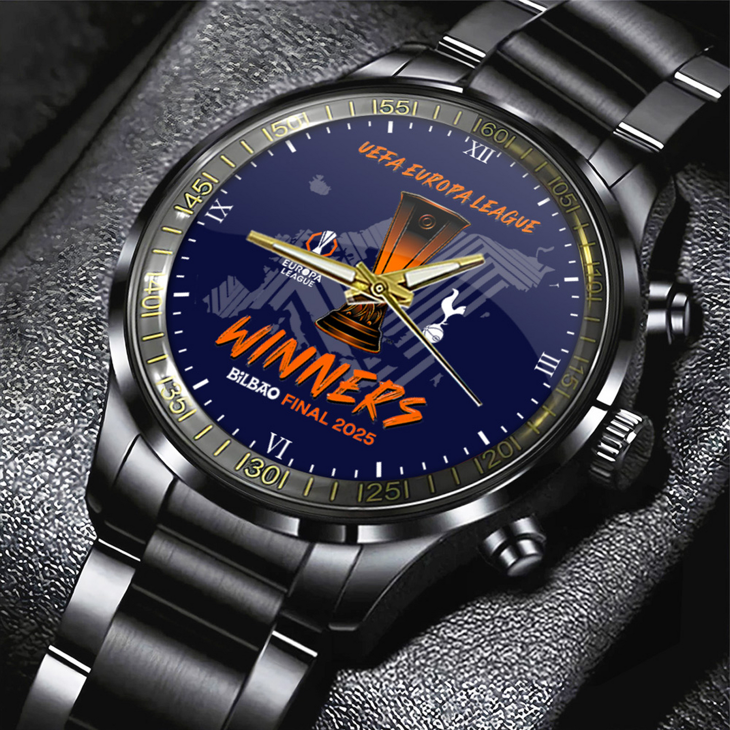 TOT Black Stainless Steel Watch NDD