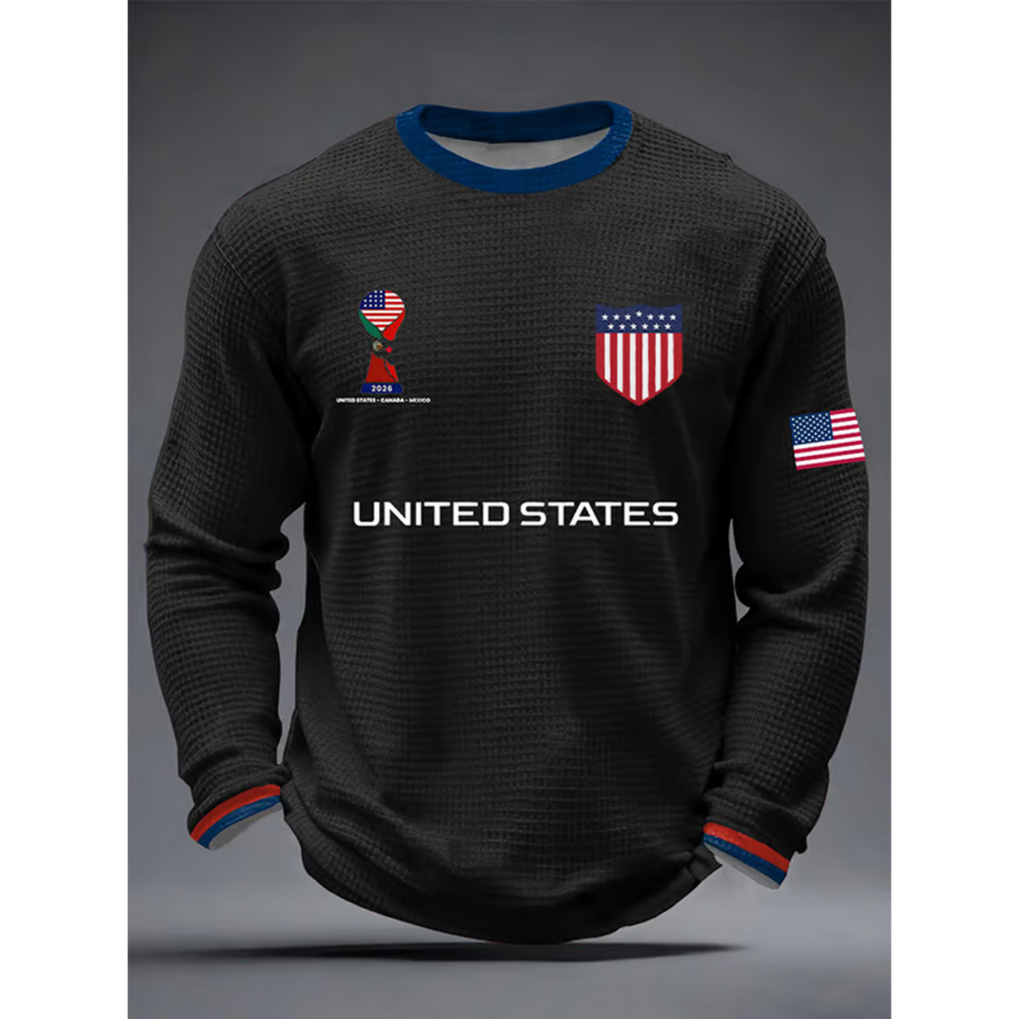 USA Print Soccer Shirt V1 DATND TANTD 040626
