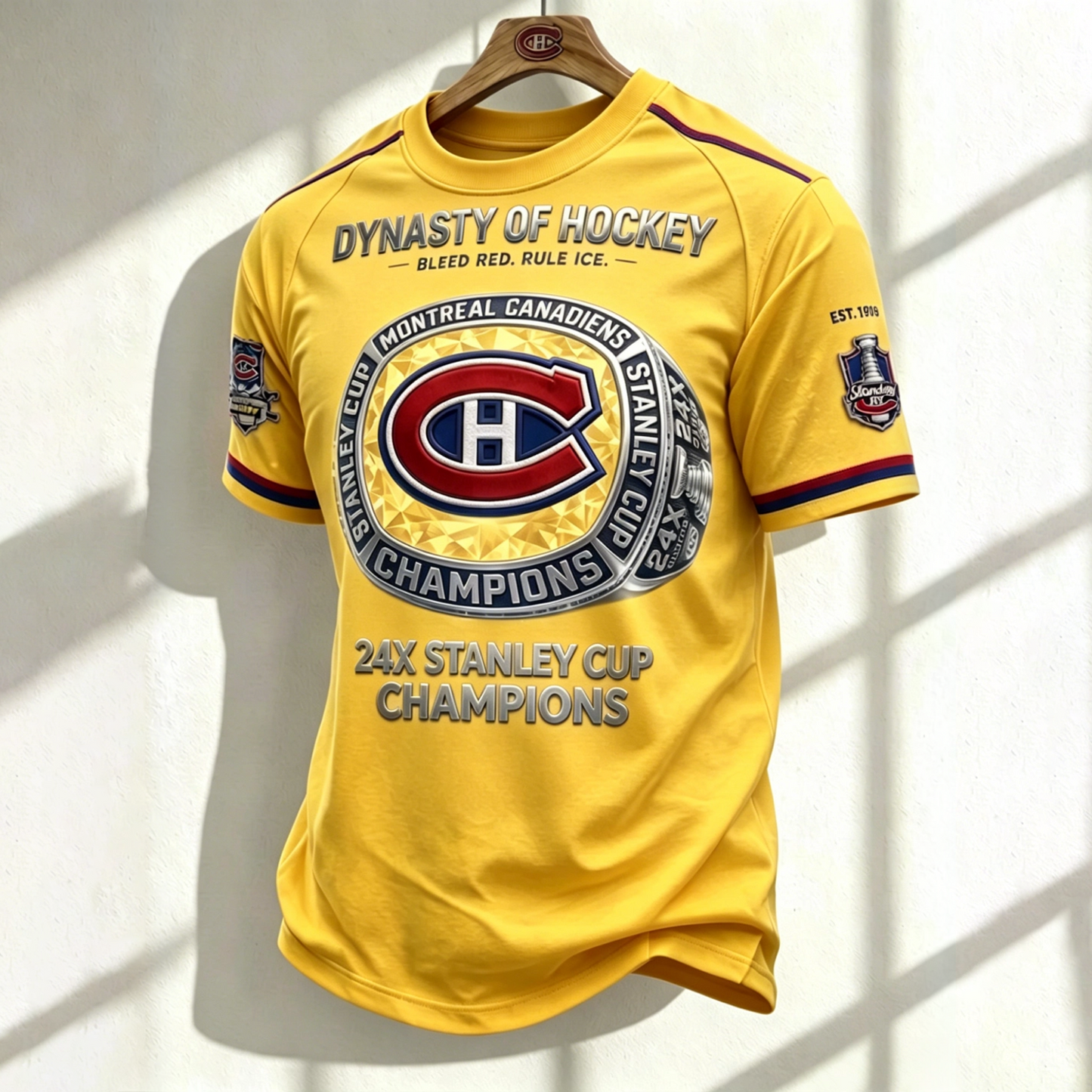 Unisex MC x NHL Inspired Trendy T-shirt V2 DATND TANTD 140526