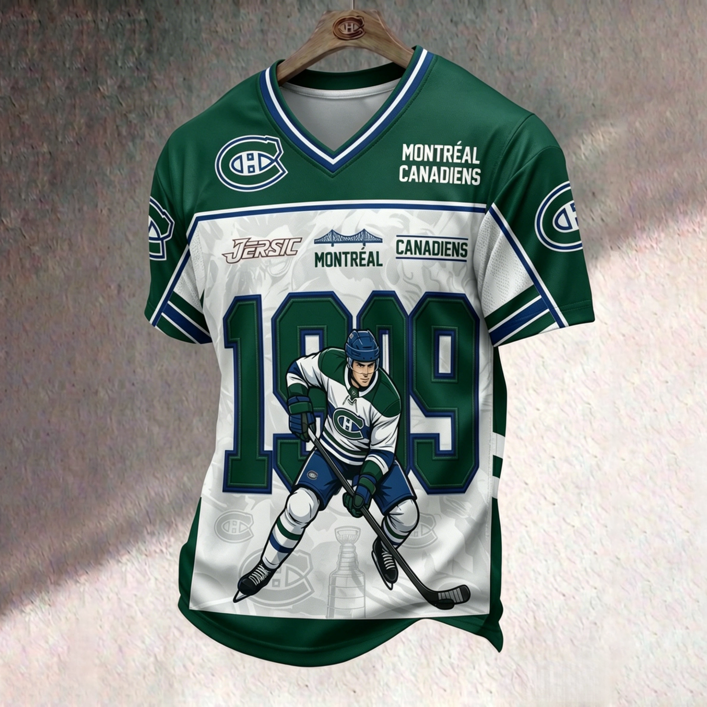 Unisex MC x NHL Inspired Trendy T-shirt V29 DATND TANTD 140526