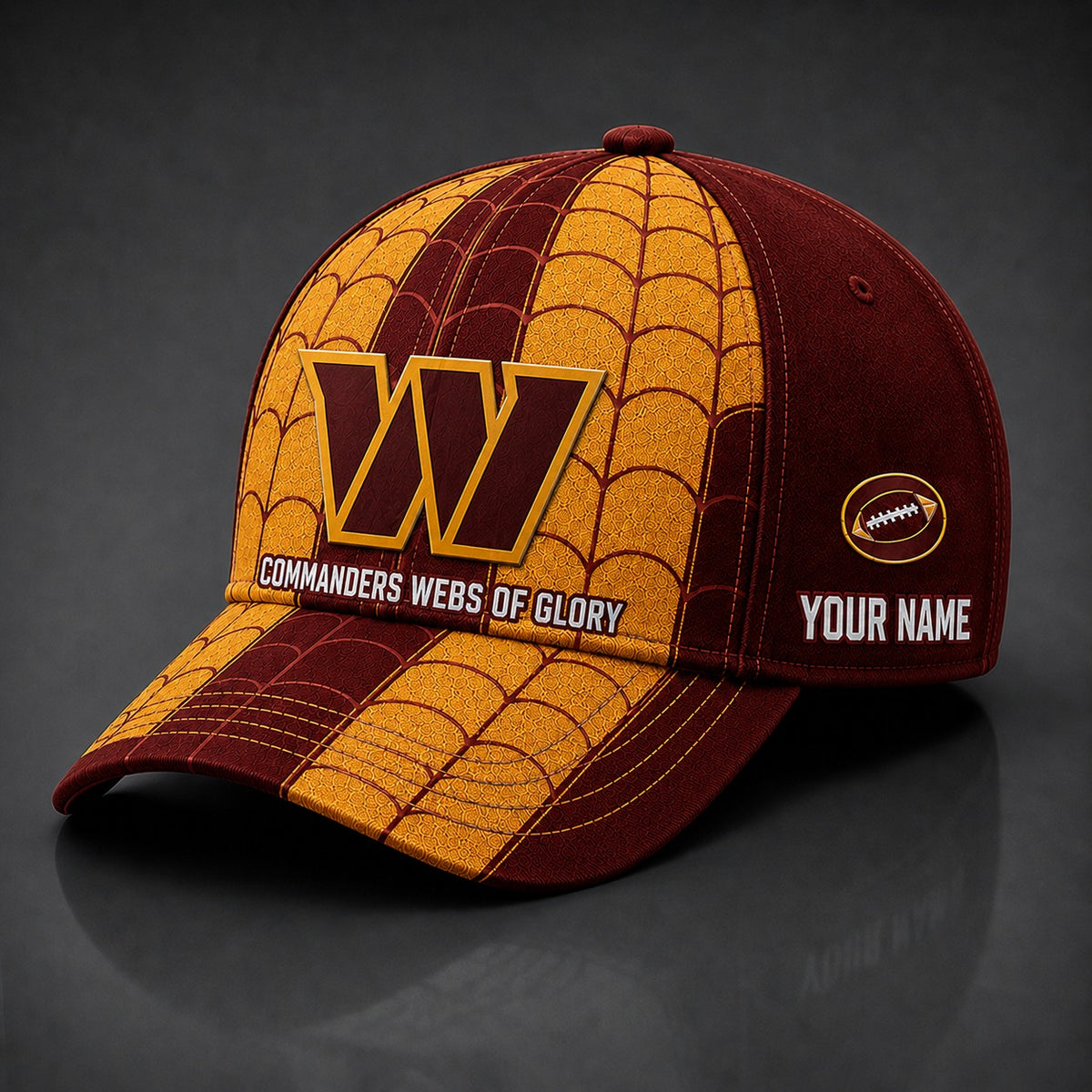 WC NFL x Spider Premium Classic Cap Limited Edition Gift for Football Fans