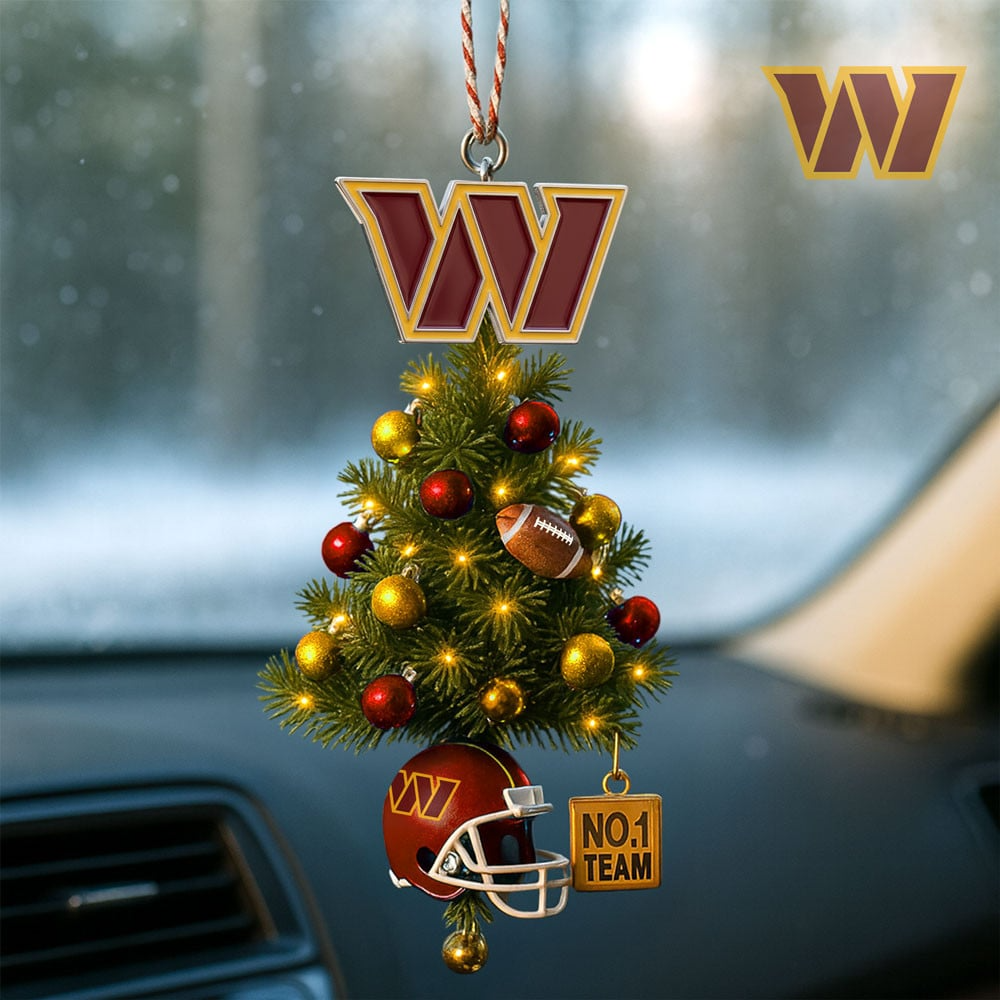 WC Premium NFL No.1 Team Christmas Car Hanging Ornament DDT HLPHUONG