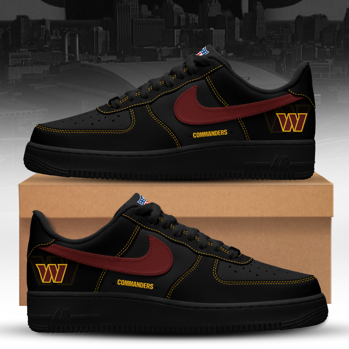 WC Premium NFL V5 AF1 Sneaker DDT CTND