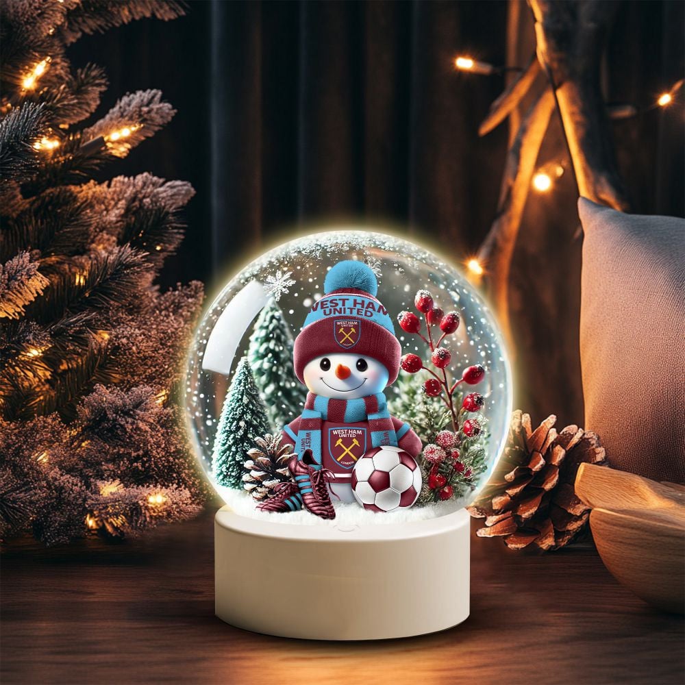 WHU x EPL Snowman Acrylic Night Light DatND DVT